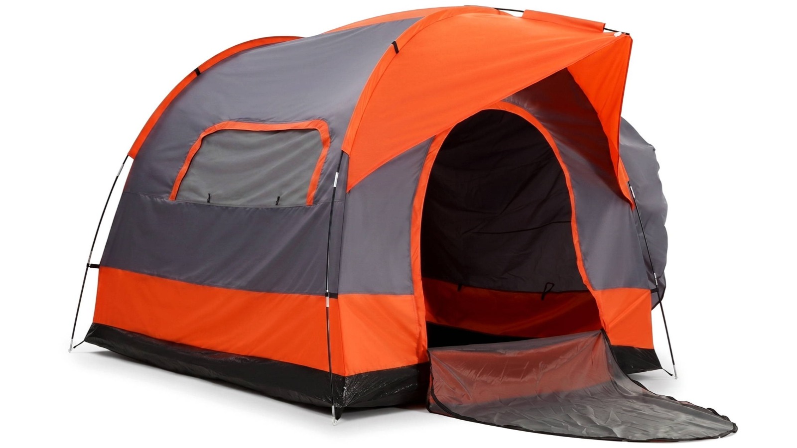 Weisshorn 250cm Camping Tent for 6-8 Person - Orange