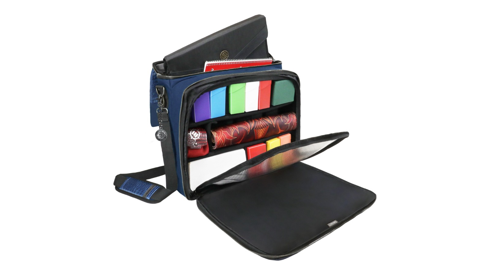 Enhance Gaming Tabletop Collector's Edition Trading Card Shoulder Bag - Blue