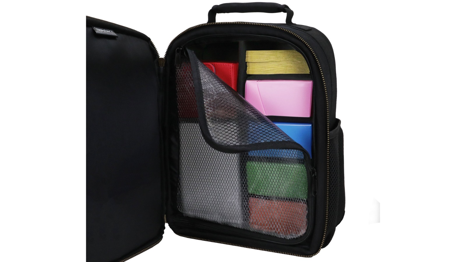 Enhance Gaming Tabletop Compact Trading Card Black Backpack