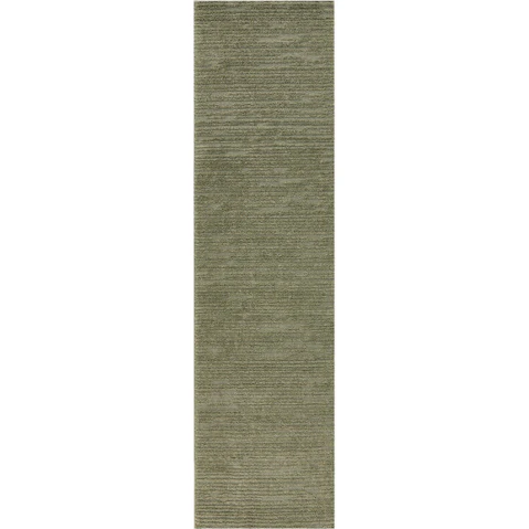 The Weave Studio Chloe Suri Green Runner Rug