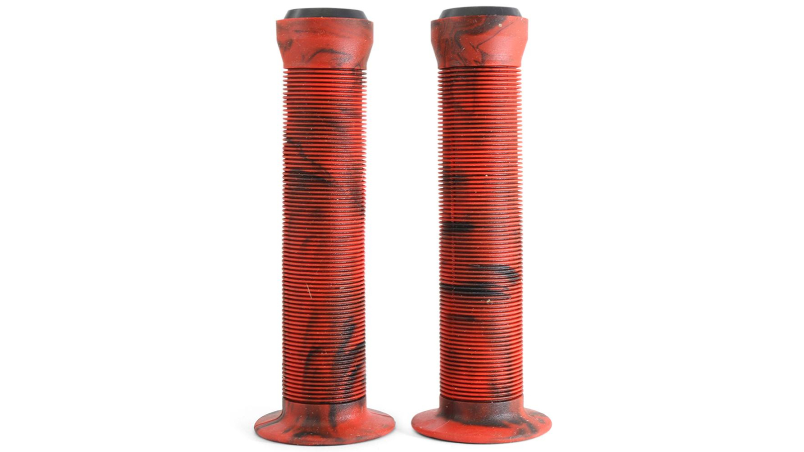 EndZone Handlz Smoke Pattern Manoplas Bike Grip - Red