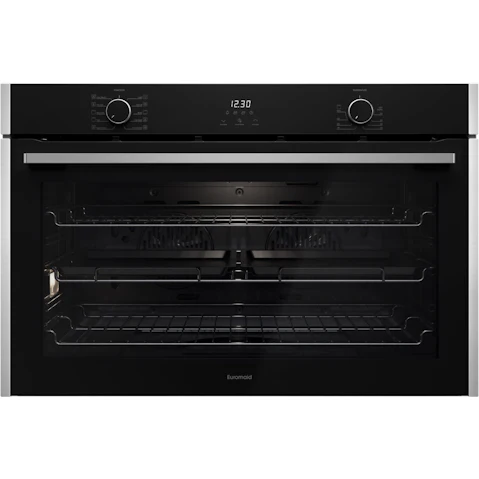 Euromaid 900mm 10-Function Built-in Oven - Stainless Steel