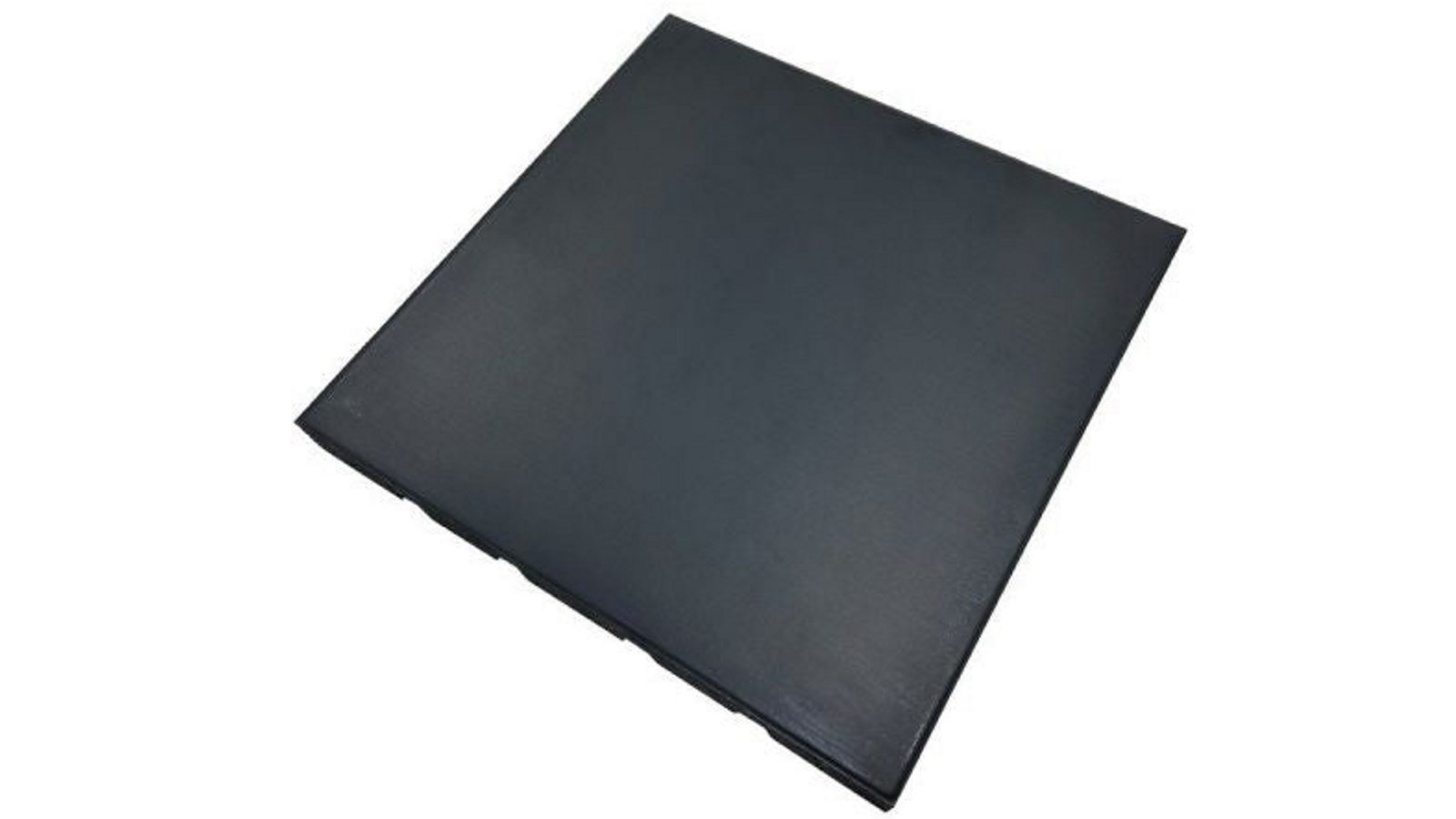 Fitness Hero 1 x EPDM Black Rubber Gym Flooring - 100 x 100 x 1.5cm
