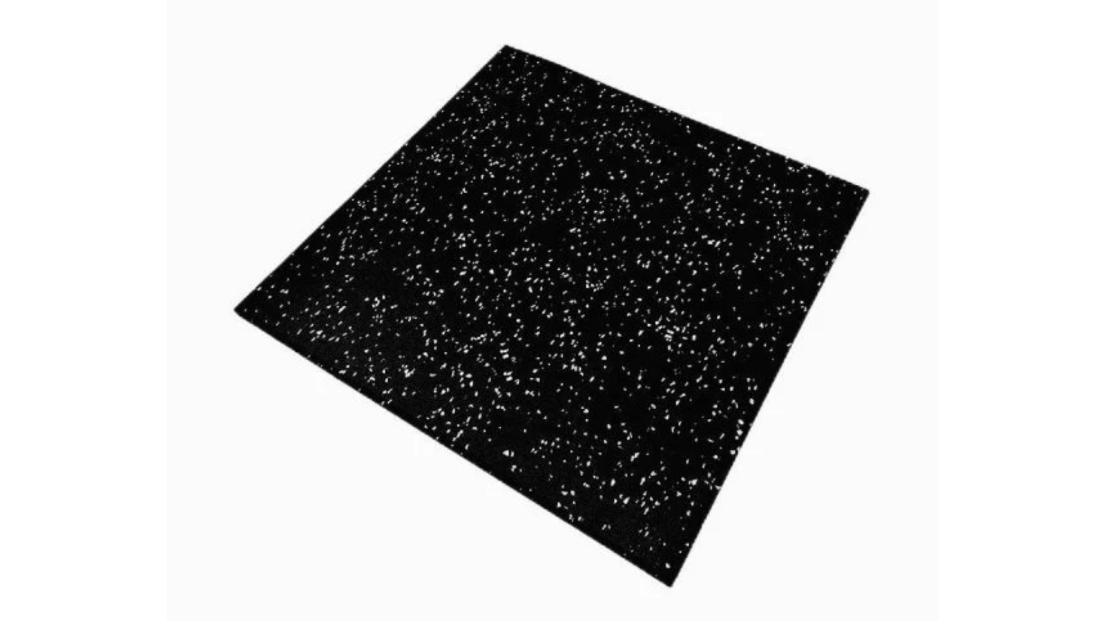 Fitness Hero EPDM 1Mx 1M Thickness 1.5cm White Fleck Rubber Gym Flooring - Pack of 20