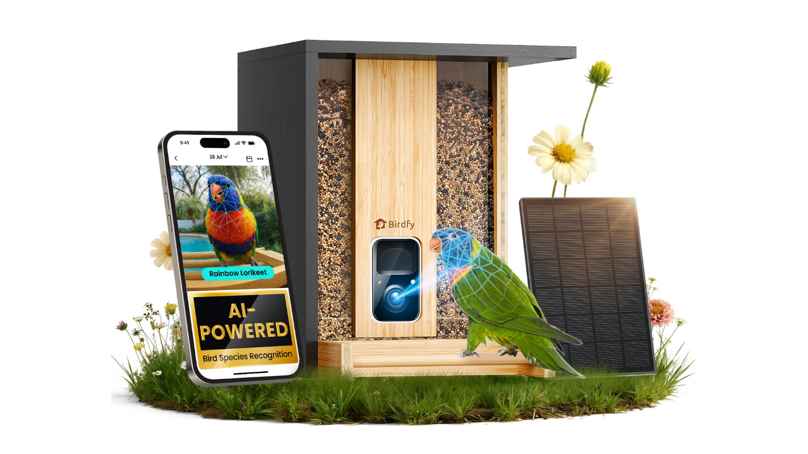 Birdfy Bamboo Feeder