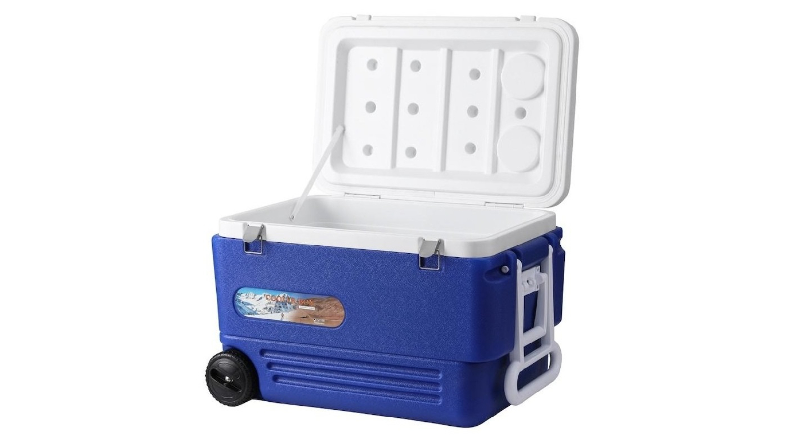 Glacio Portable Camping Ice Cooler Box with Wheel | Harvey Norman