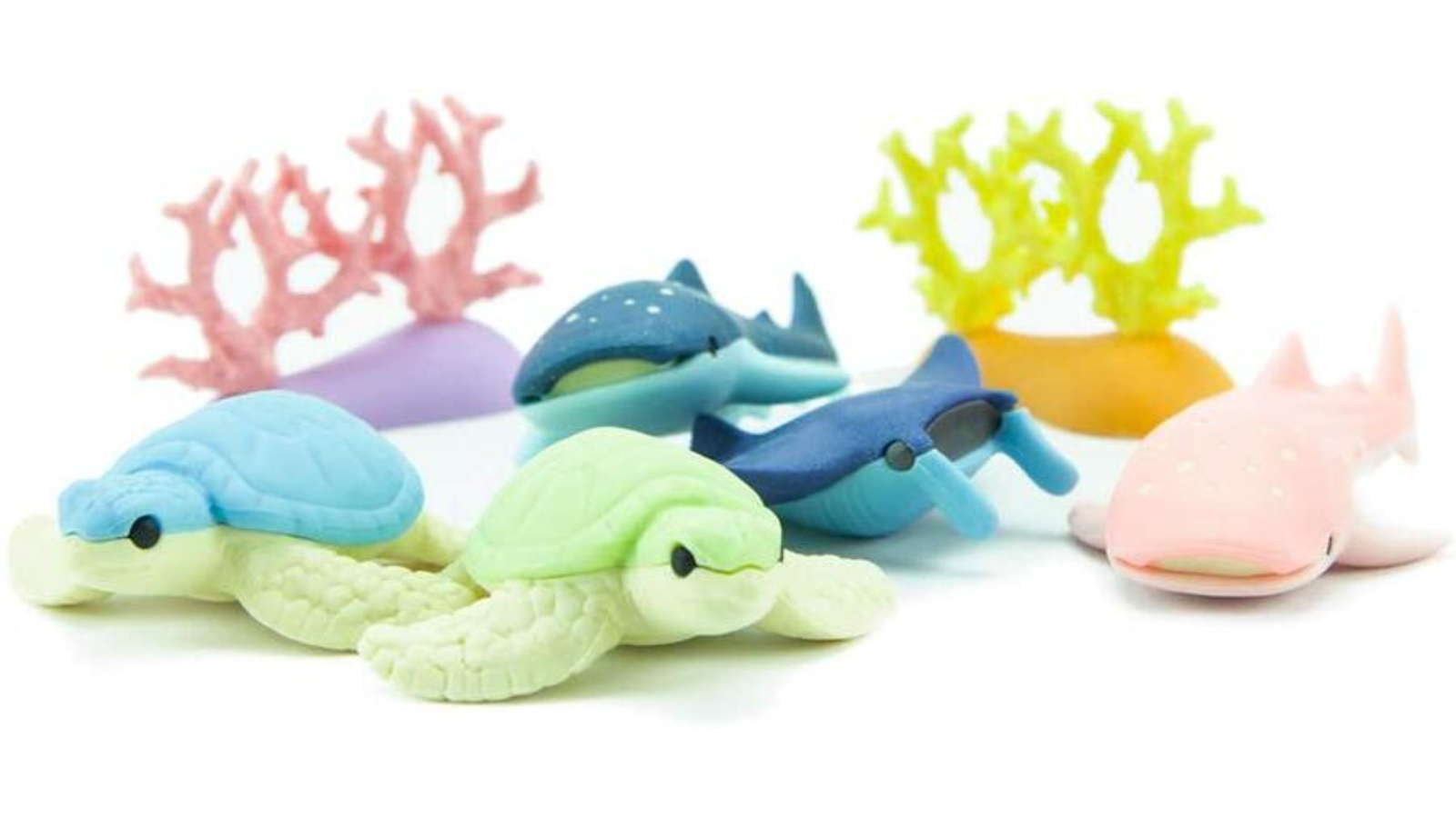 Iwako Aquarium Eraser Japanese Puzzle Pack