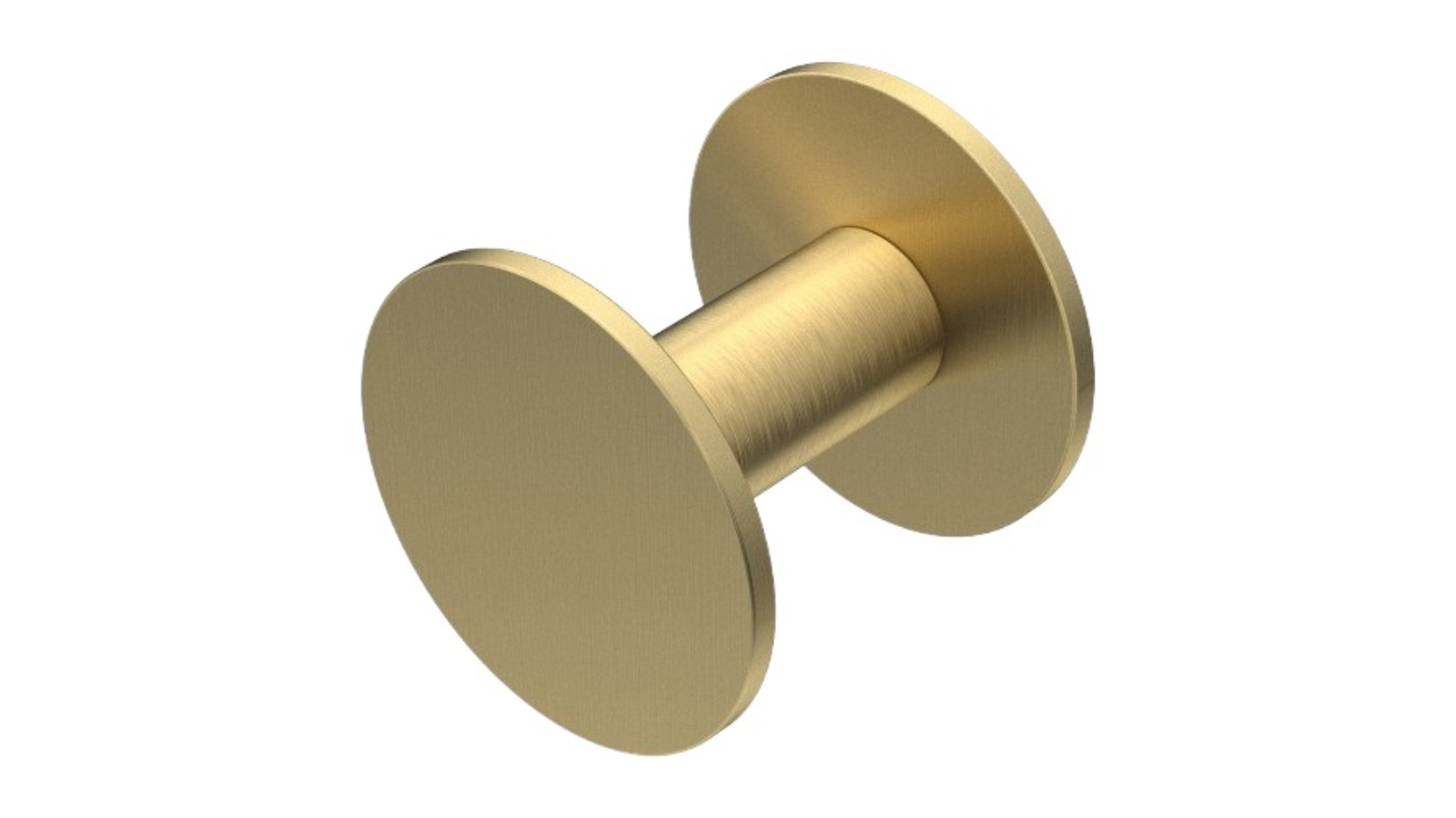 Parisi Ellisse Robe Hook - Brushed Brass