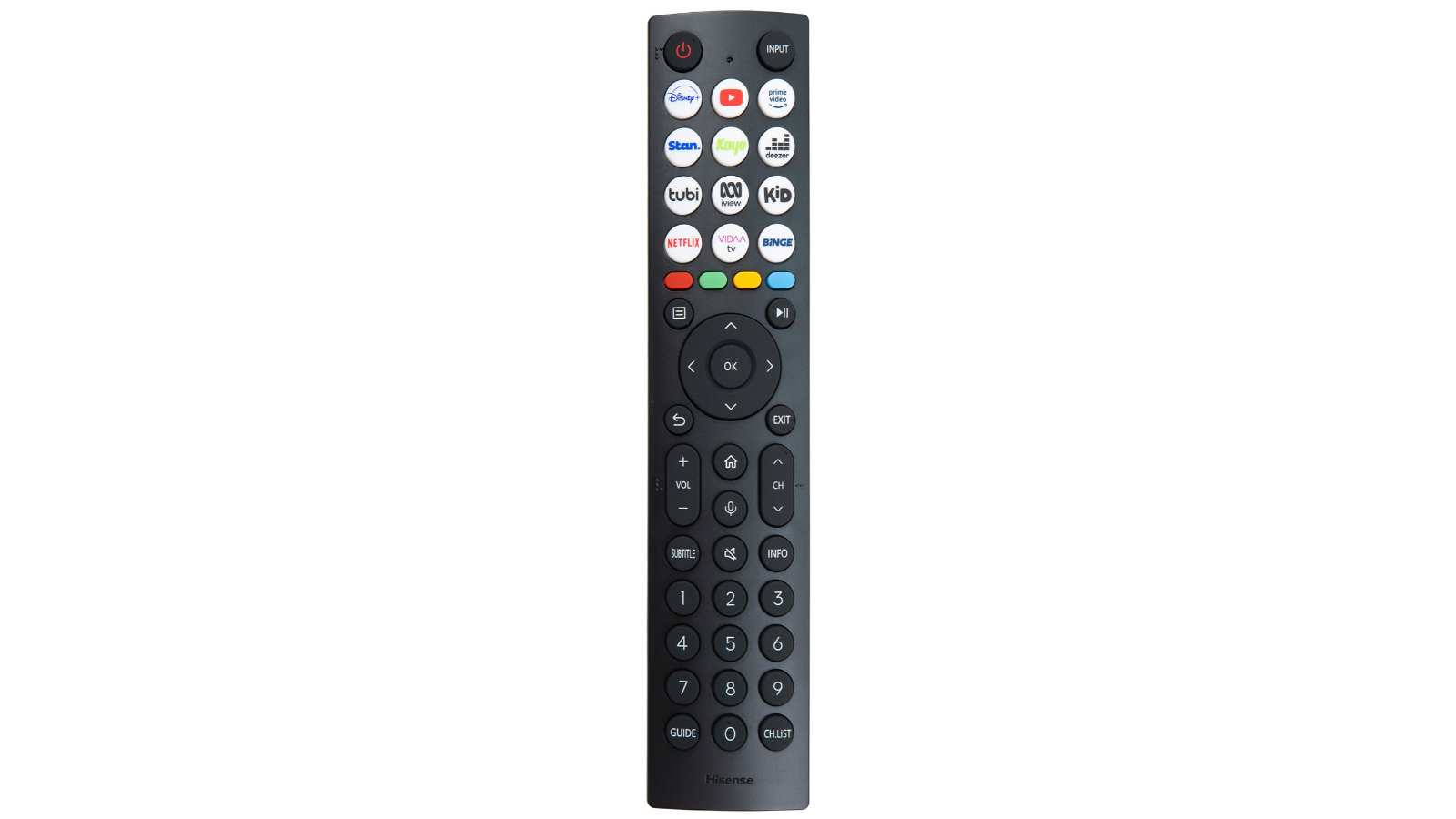 Hisense ERF2R36H Genuine TV Remote Control 