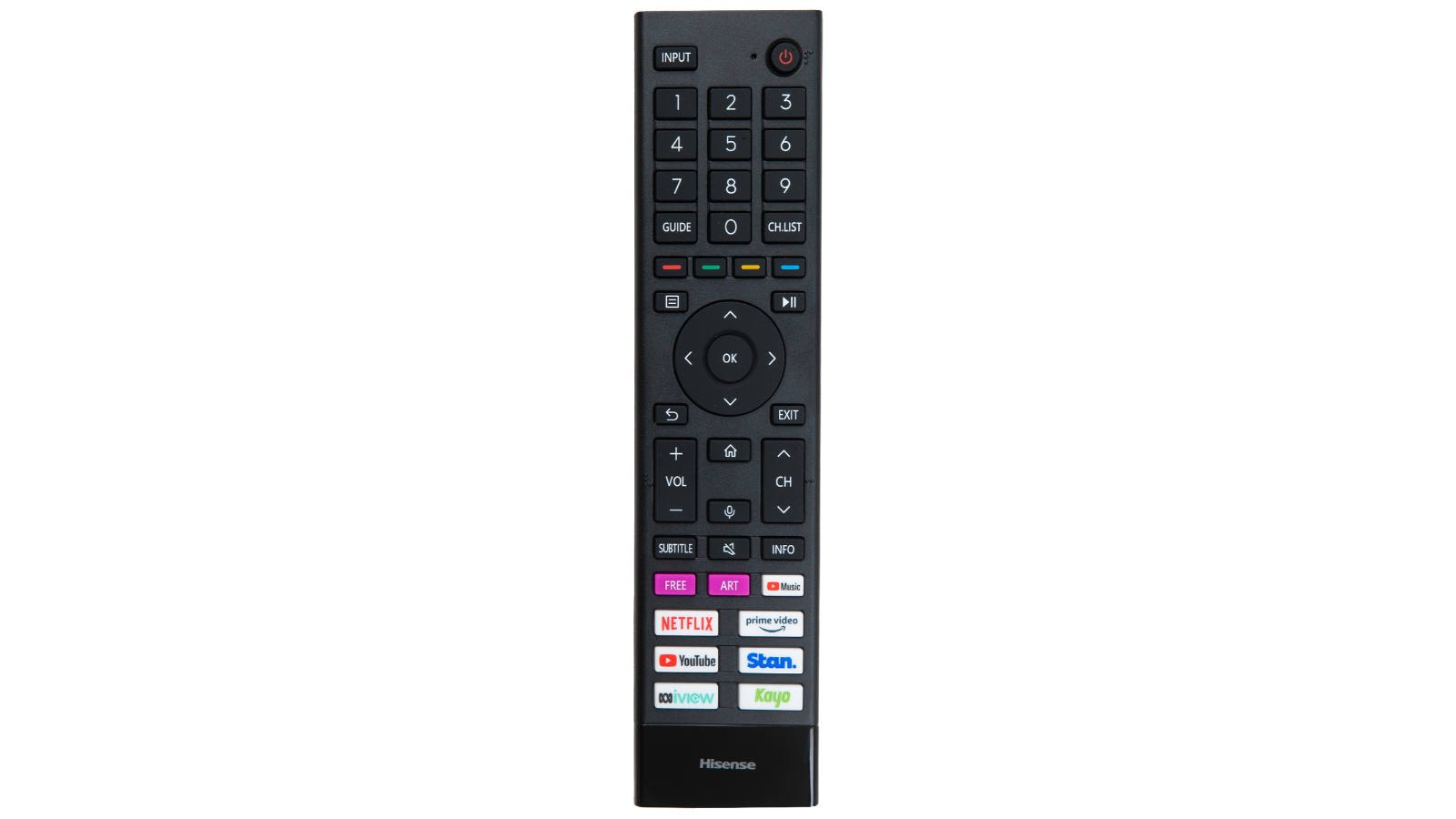 Hisense ERF3G80H TV Remote Control