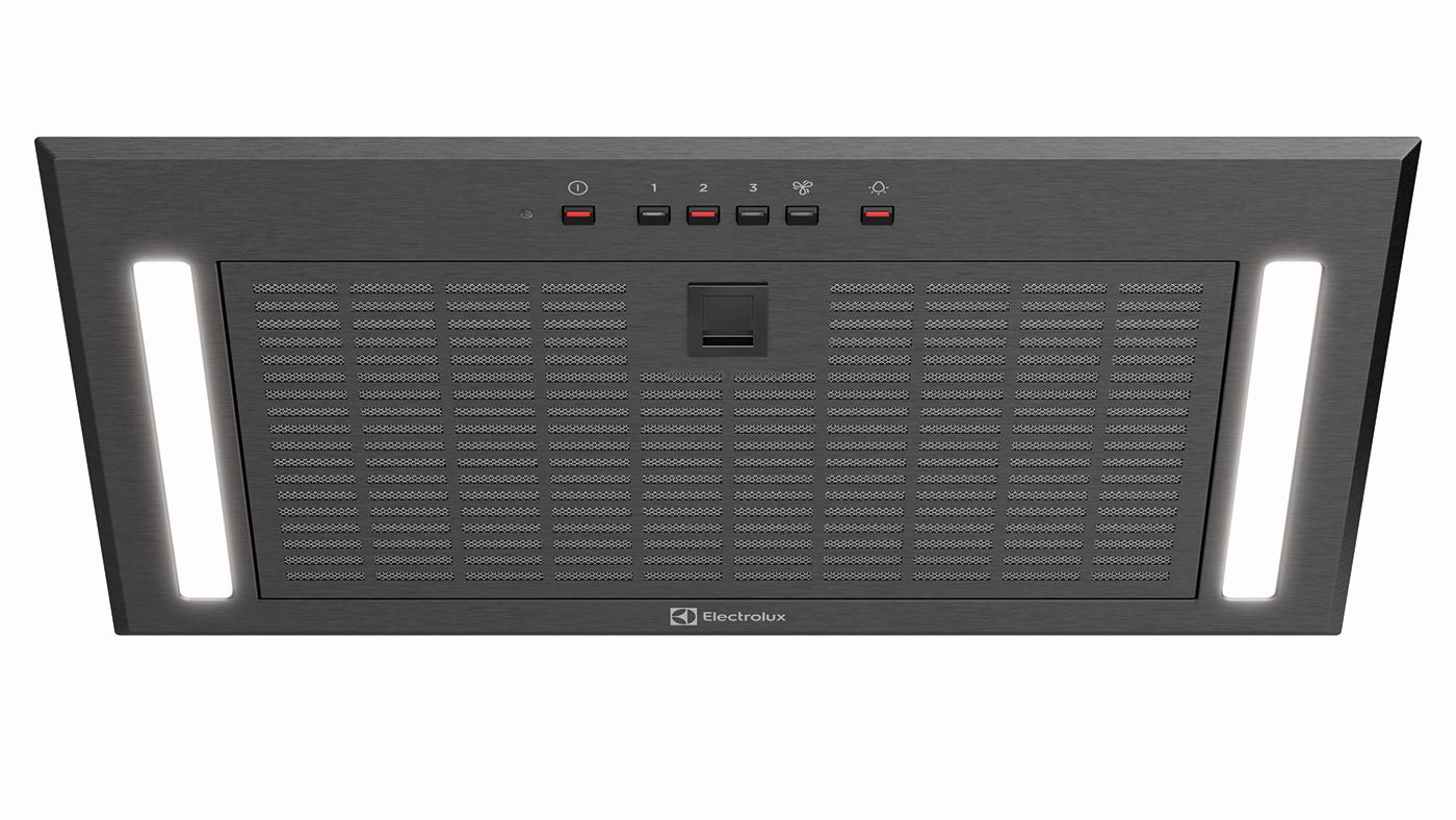 Electrolux 52cm UltimateTaste 700 Integrated Rangehood - Dark Stainless Steel