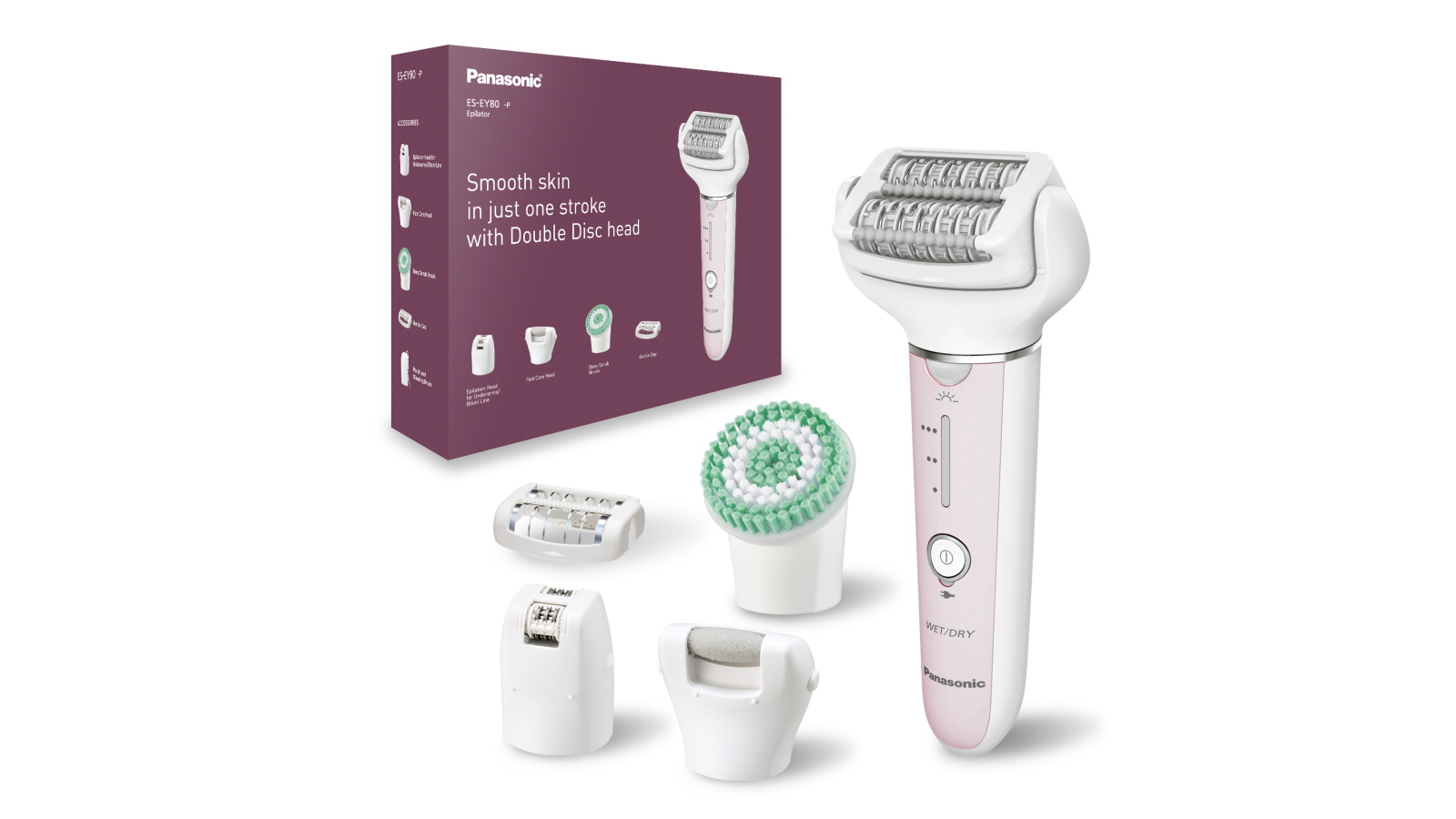Panasonic Premium Double Disc Wet & Dry Epilator Harvey Norman