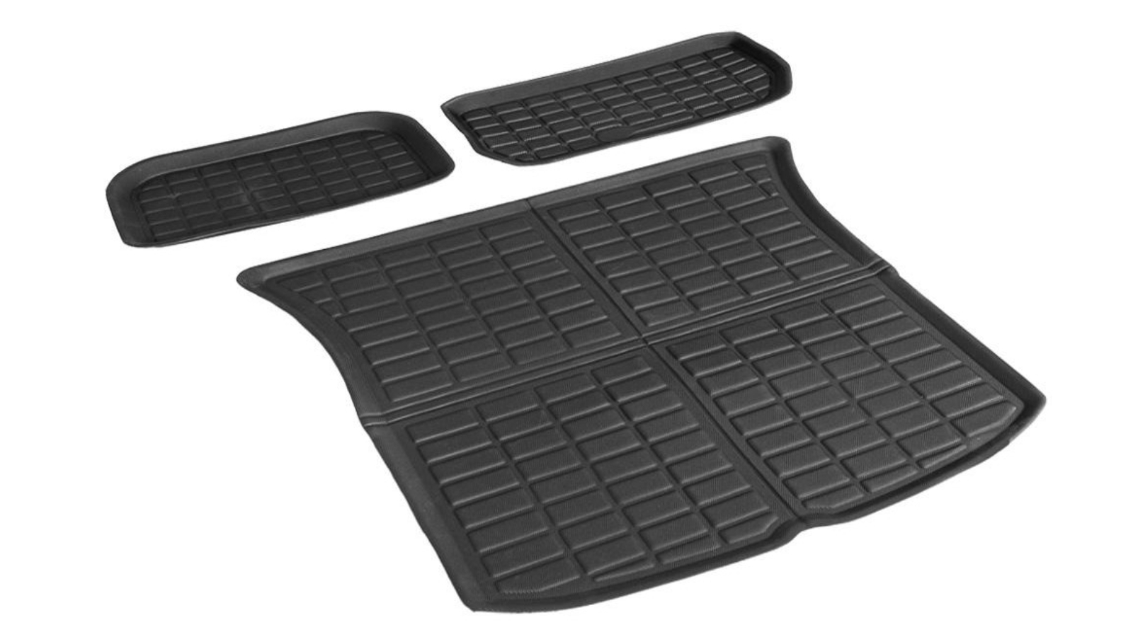 Tesla 3Piece Car Rubber Boot Mats Model Y 20212022 Harvey Norman