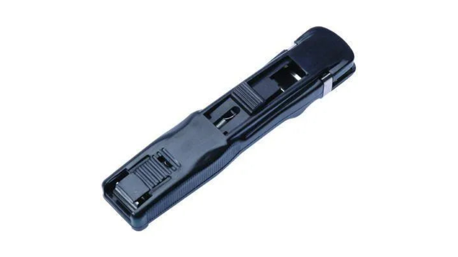 Esselte Medium Nalclip Dispenser with 8 Stainless Steel Clip - Black