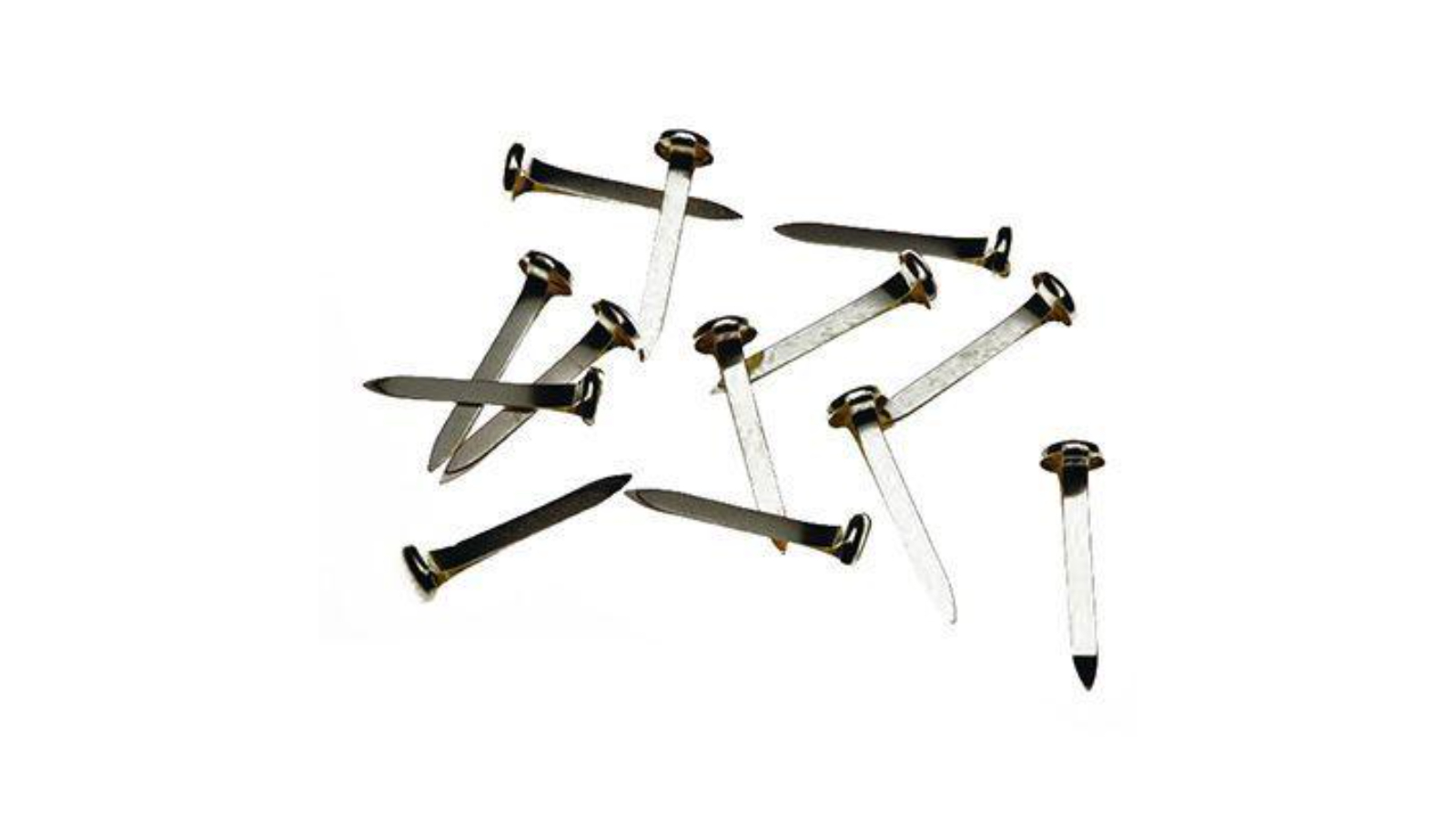 Esselte Pack of 200 2.5cm Paper Fastener - Brass