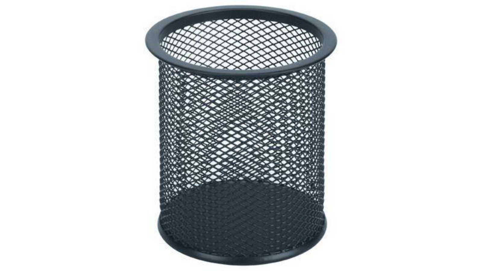 Esselte Metal Mesh Pencil Cup - Black