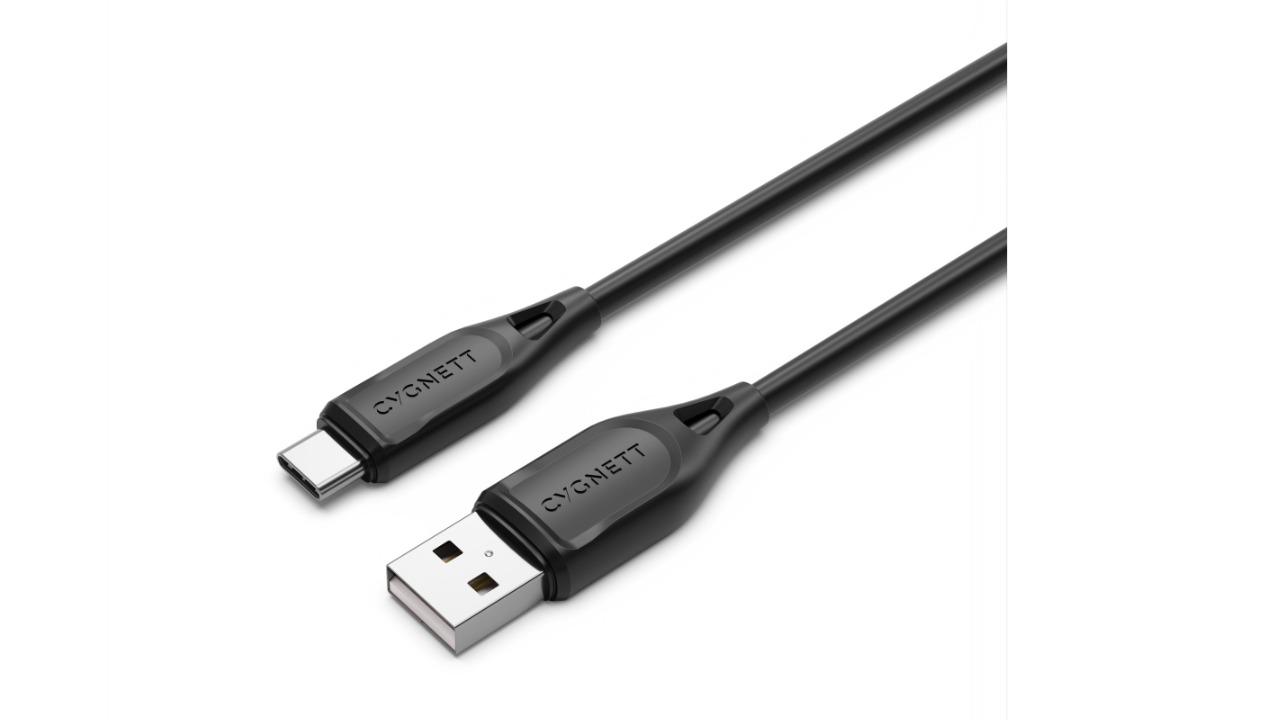 Cygnett Essentials USB-C to USB-A 2m - Black