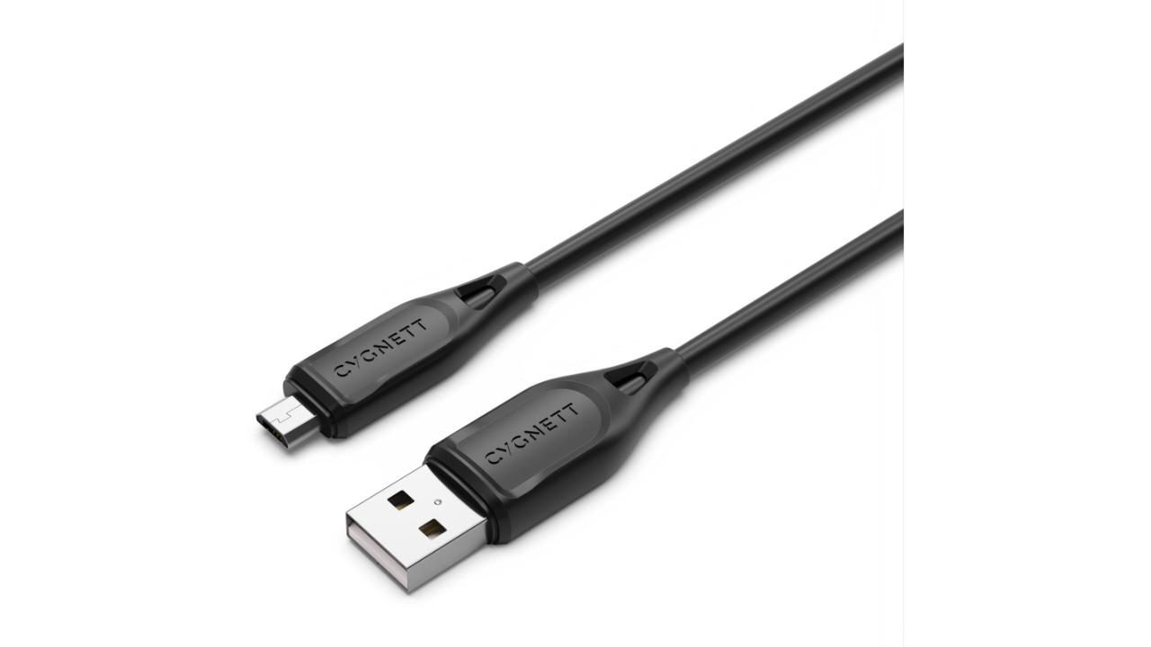 Cygnett Essentials Micro to USB-A 2m - Black