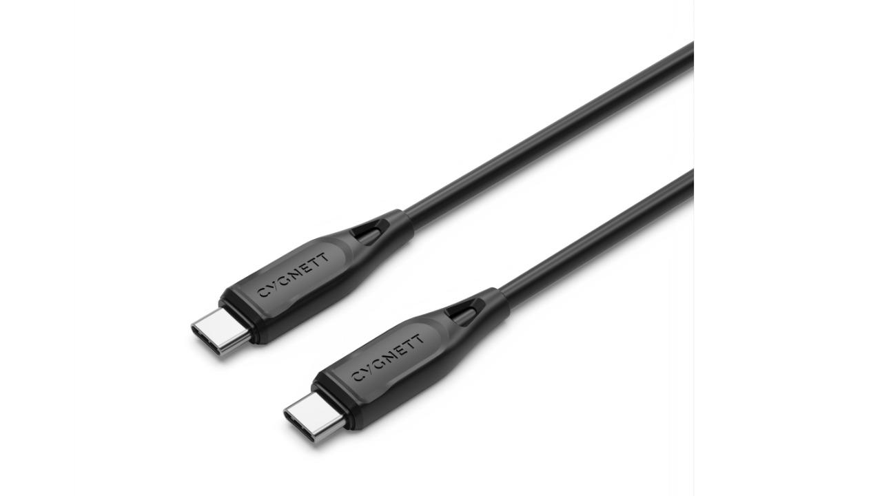 Cygnett Essentials USB-C to USB-C 2m - Black