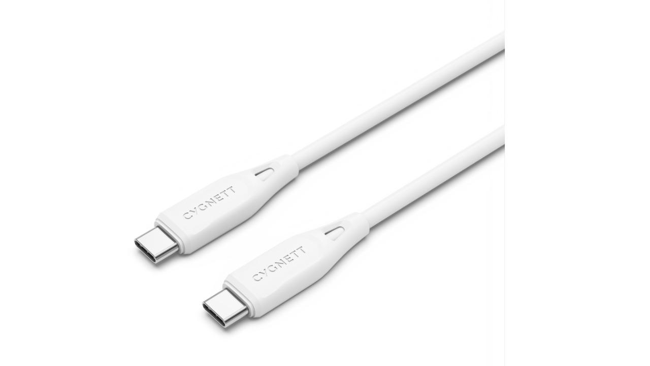 Cygnett Essentials USB-C to USB-C 2m - White