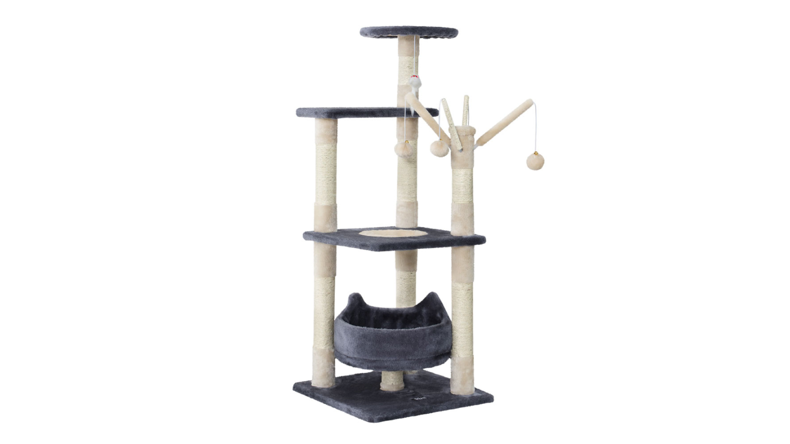 i.Pet 110cm Cat Tree Scratching Post Scratcher Tower Condo House Toys