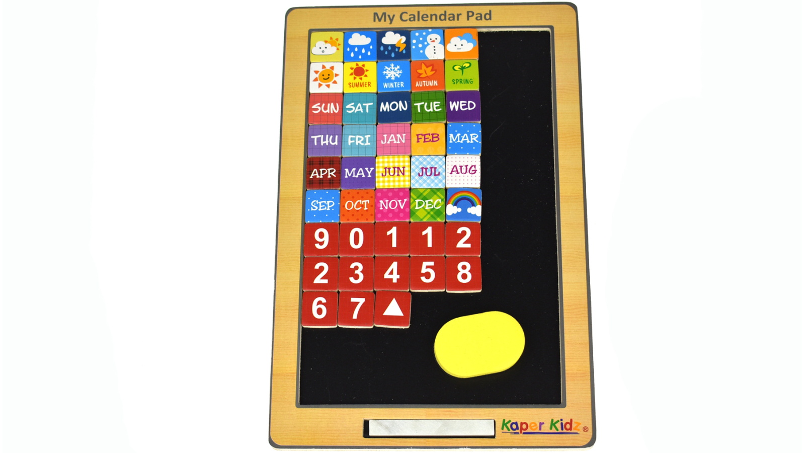 Kaper Kidz My Calendar Pad Magnetic Board