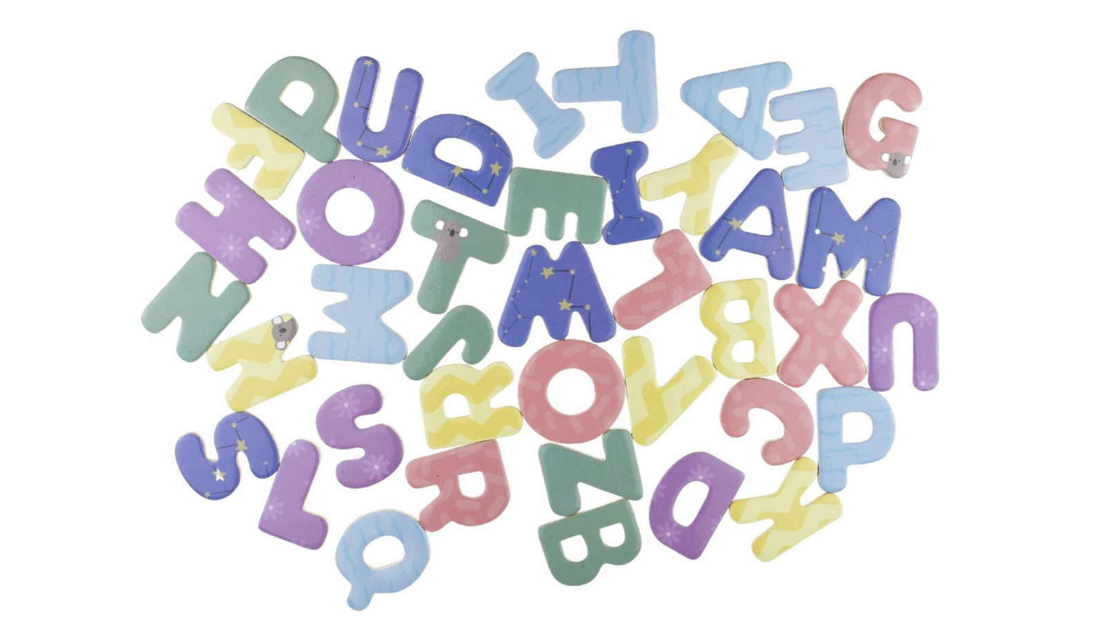Koala Dream 40 Piece Fridge Friends Magnetic Uppercase Alphabet