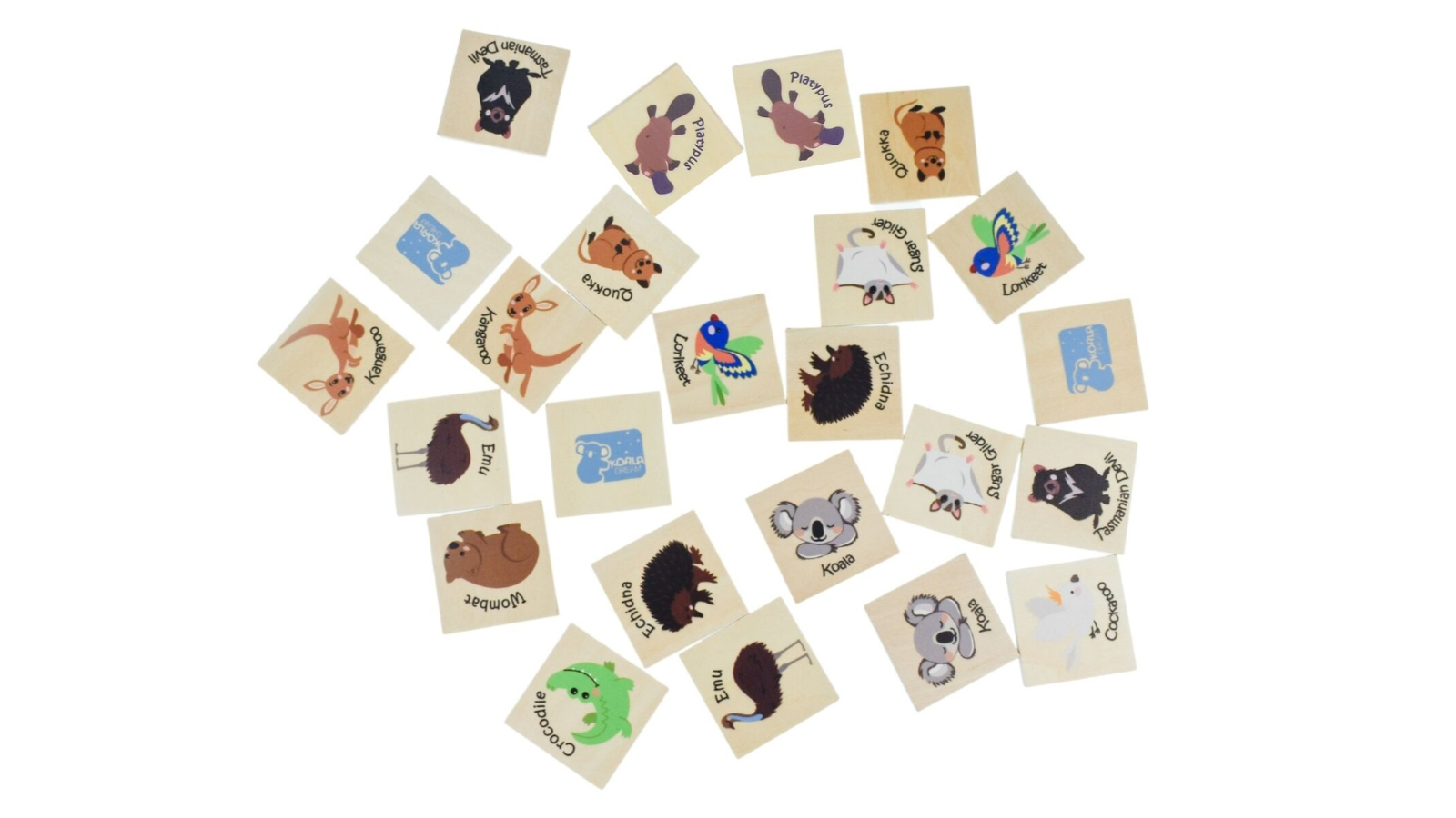 Koala Dream Bush Buddies Wooden Memory Game