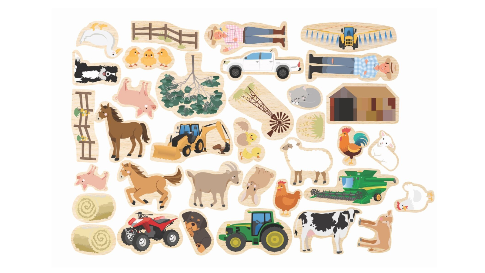 Koala Dream 35 Piece Magnet Fridge Friends Aussie Farm