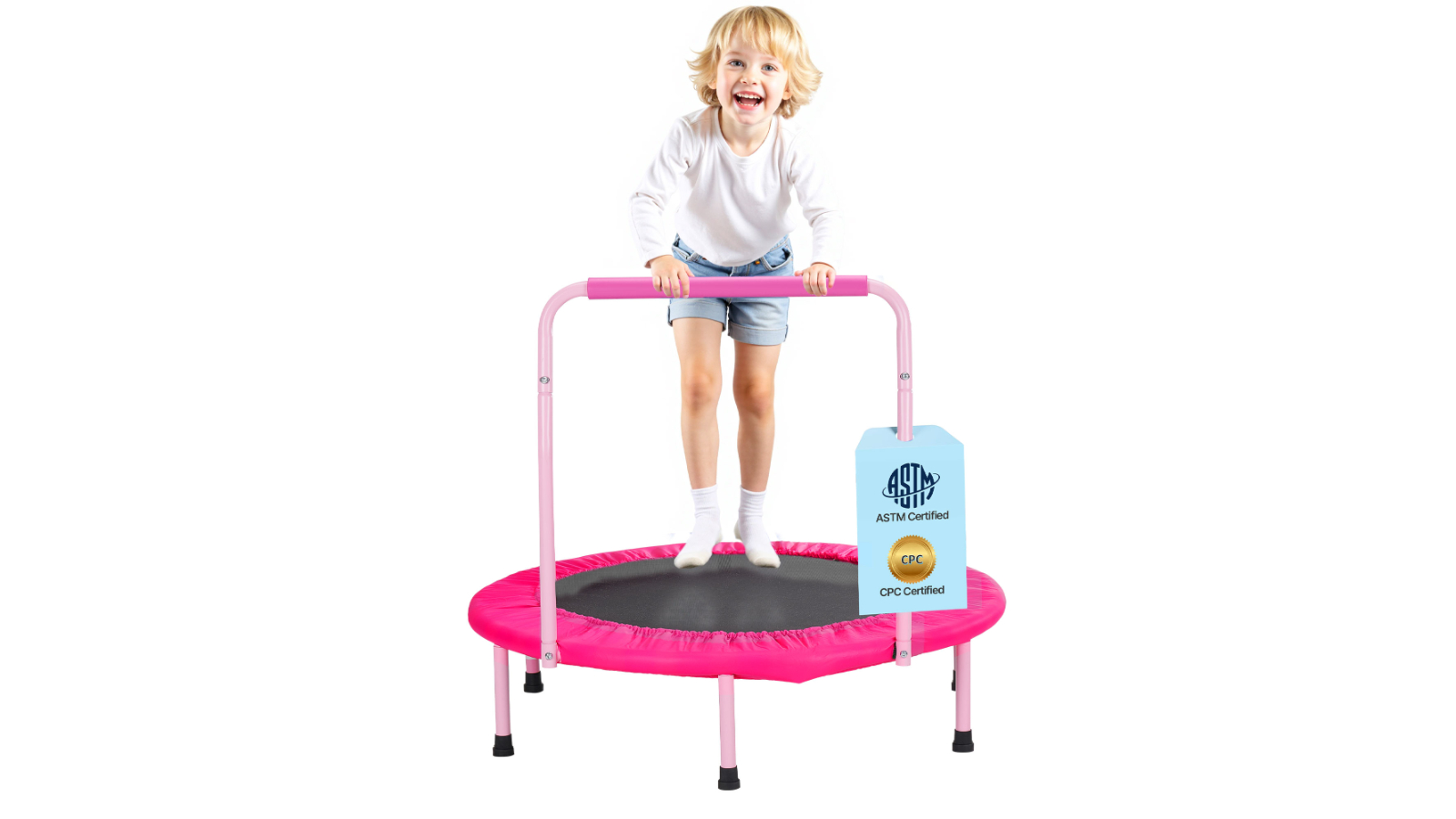 Vevor Foldable Mini Trampoline for Kids