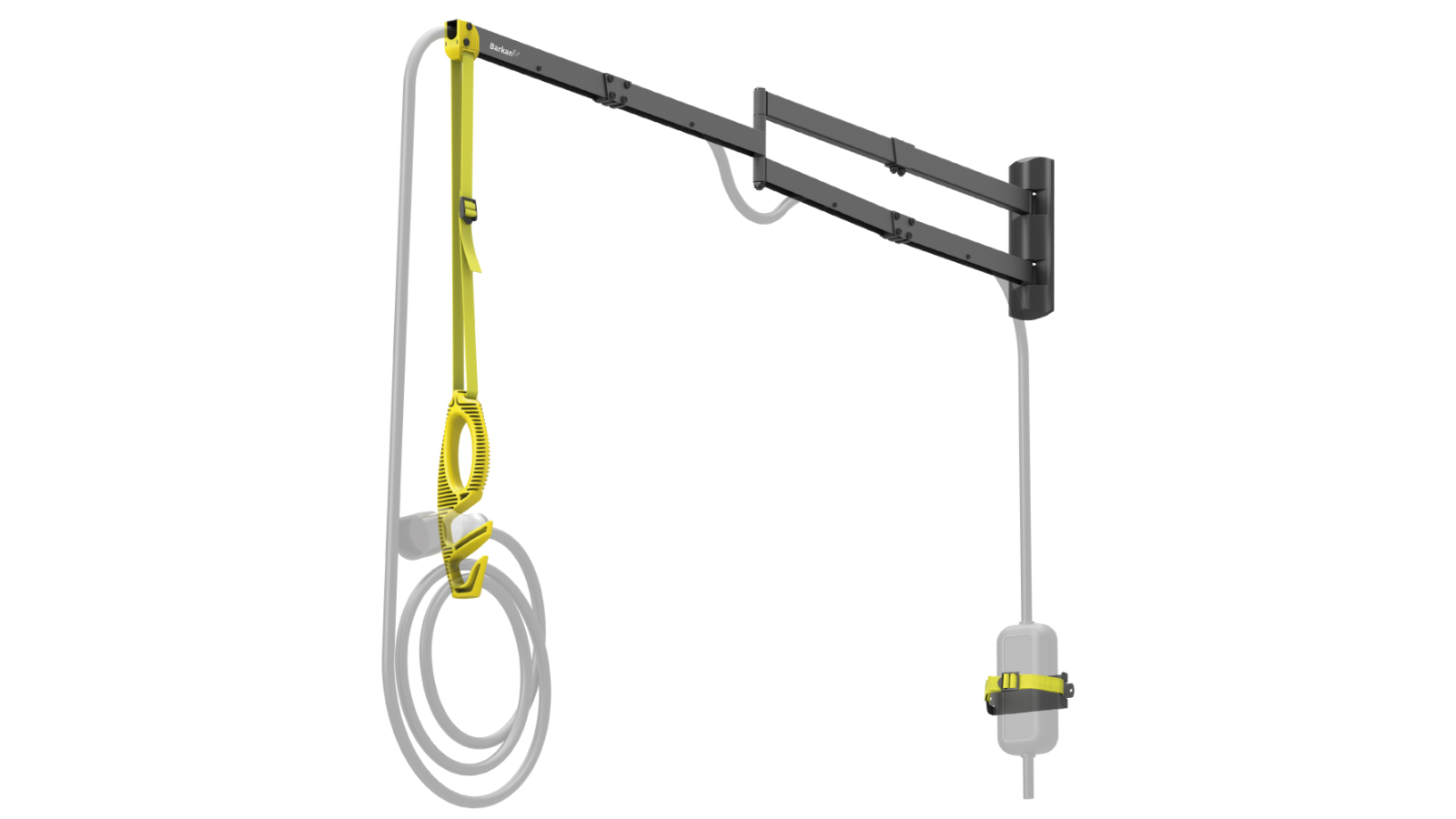 Barkan 160cm Elegant Protective EV Charging Cable Wall Arm