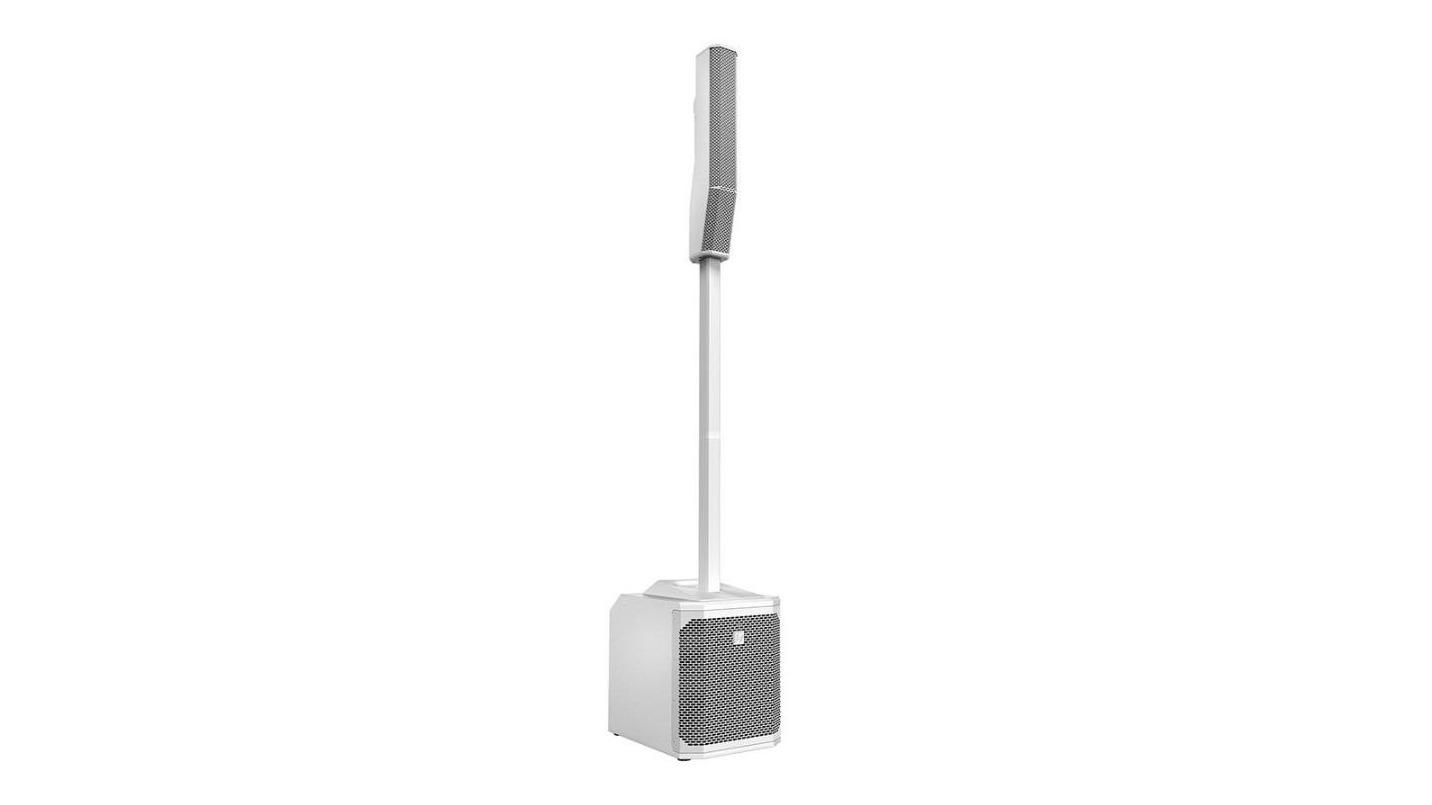 Electro-Voice Portable Column with QuickSmart DSP 8-channel Mixer and Bluetooth Loudspeaker - White