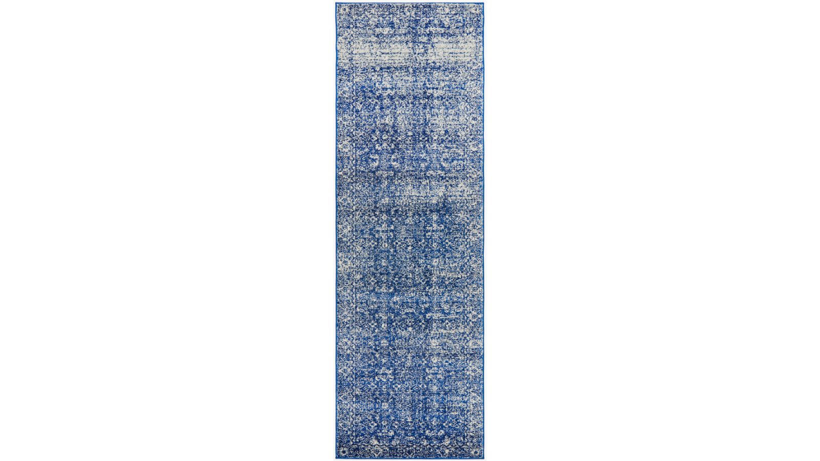 The Weave Studio Awaken 252 Navy Runner Rug - 400 x 80cm
