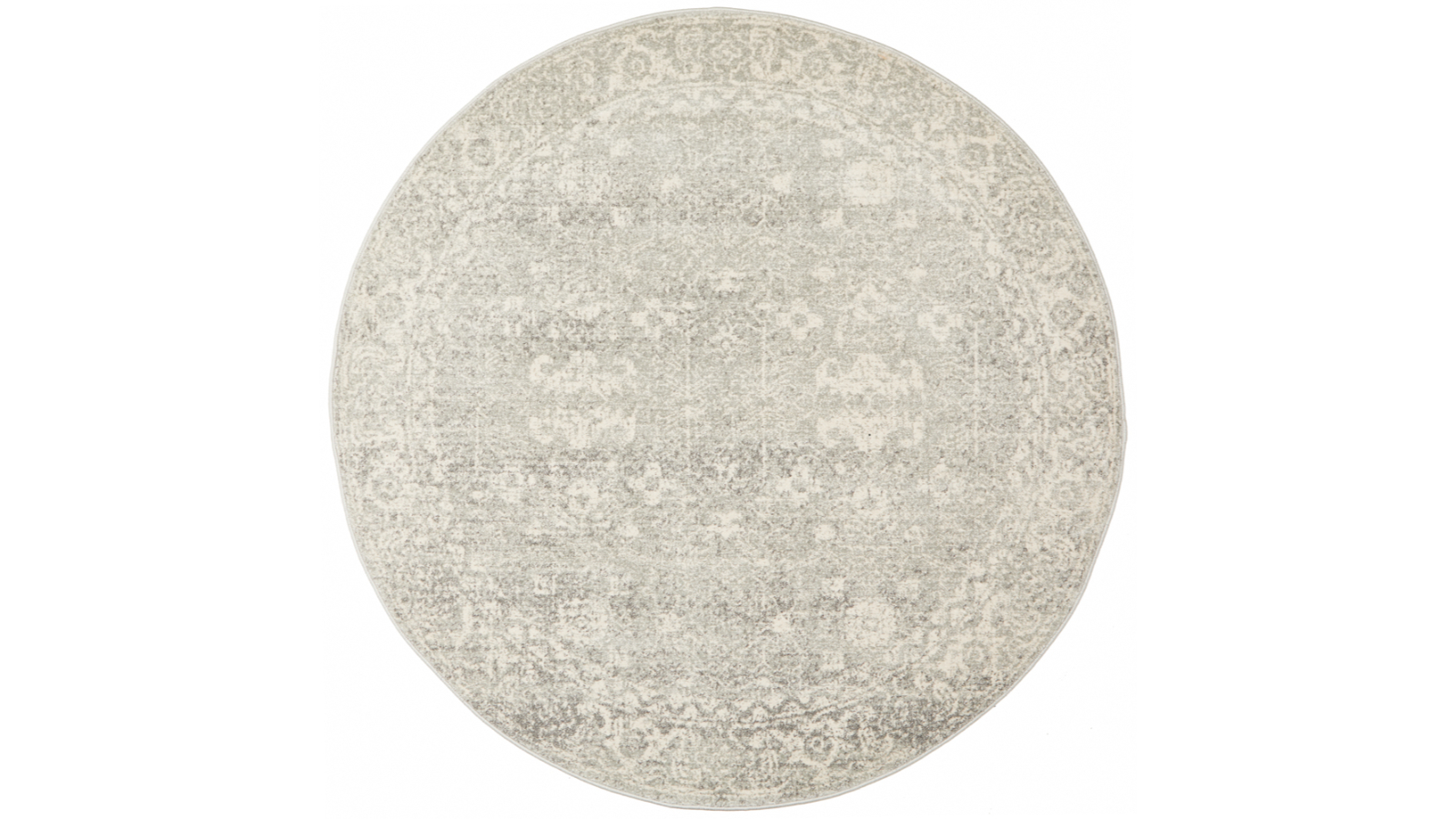 The Weave Studio Awaken 252 Silver Round Rug - 240 x 240cm