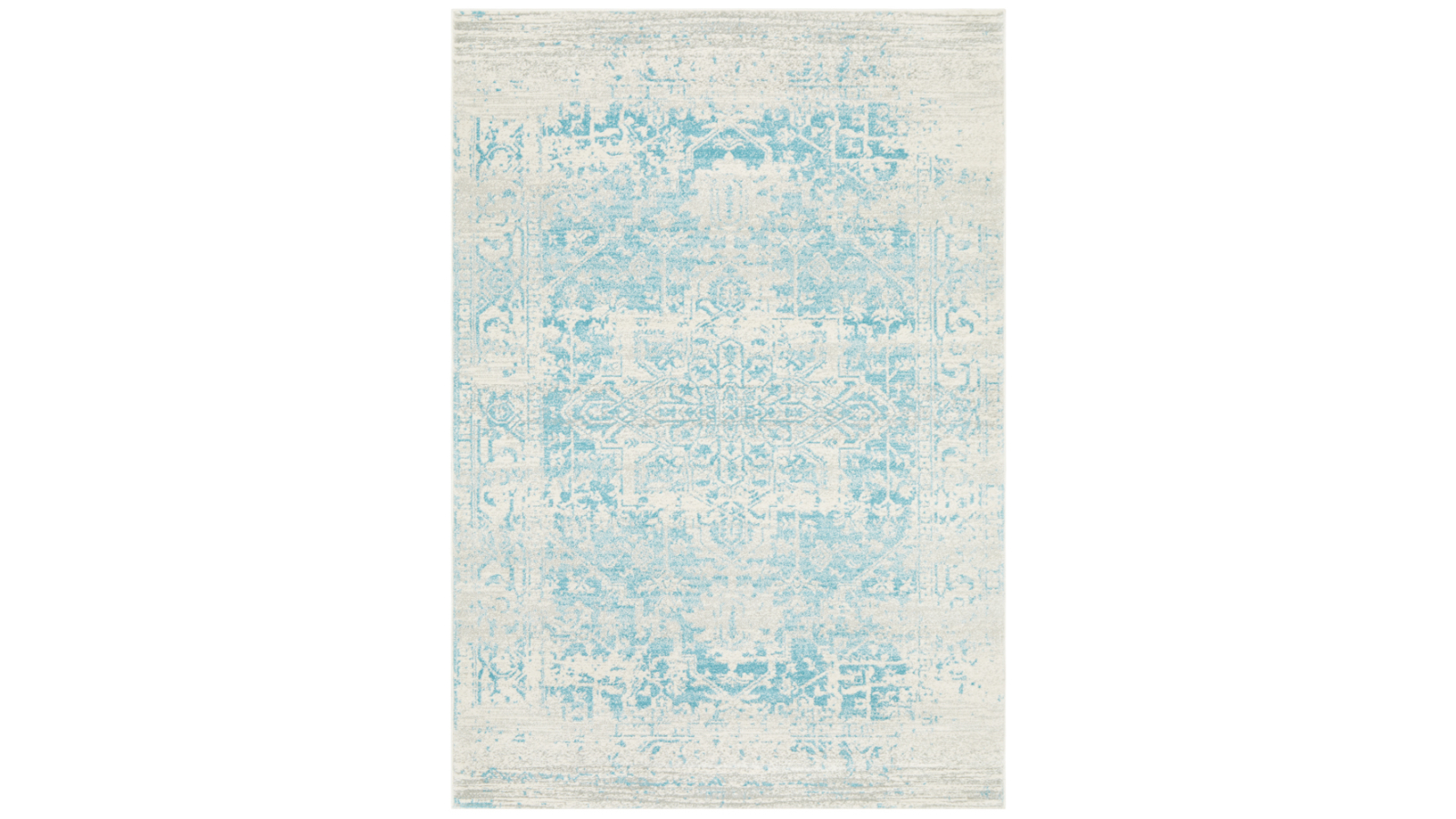 The Weave Studio Awaken 253 White Blue Rug - 290 x 200cm
