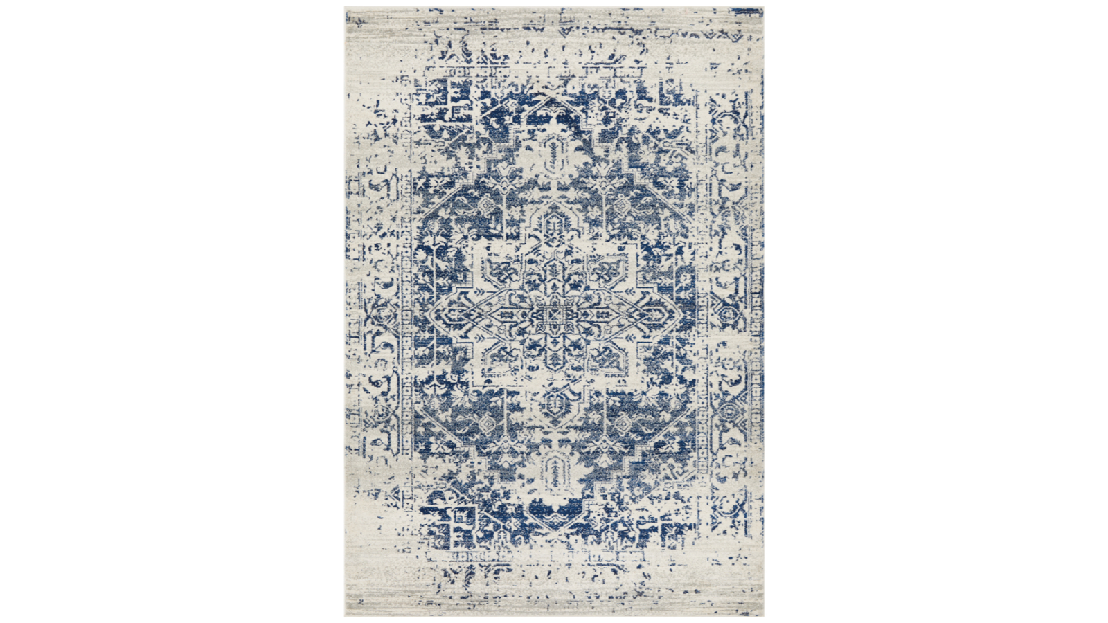 The Weave Studio Awaken 253 White/Navy Rug - 290 x 200cm