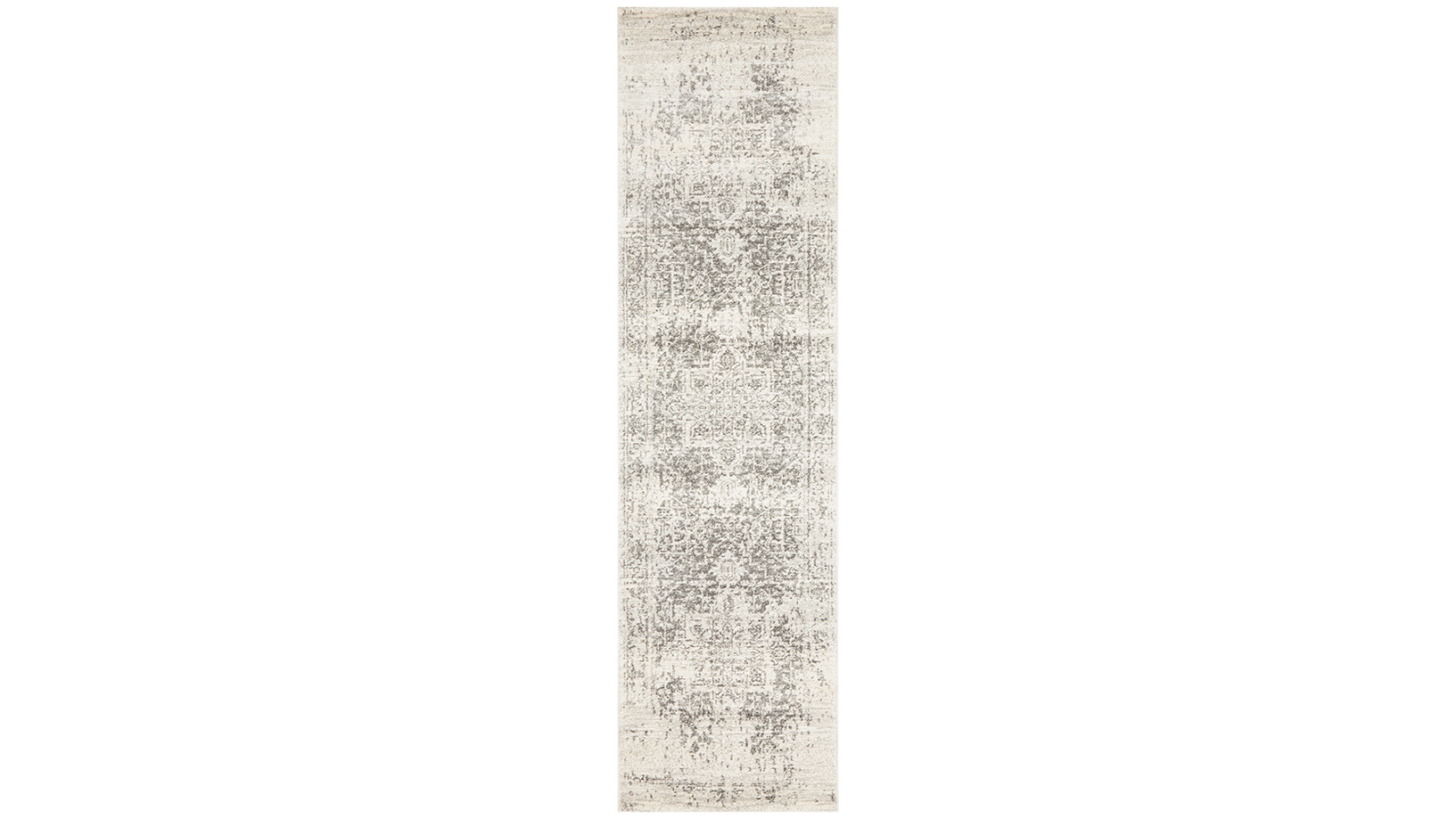 The Weave Studio Awaken 253 White/Silver Runner Rug - 500 x 80cm