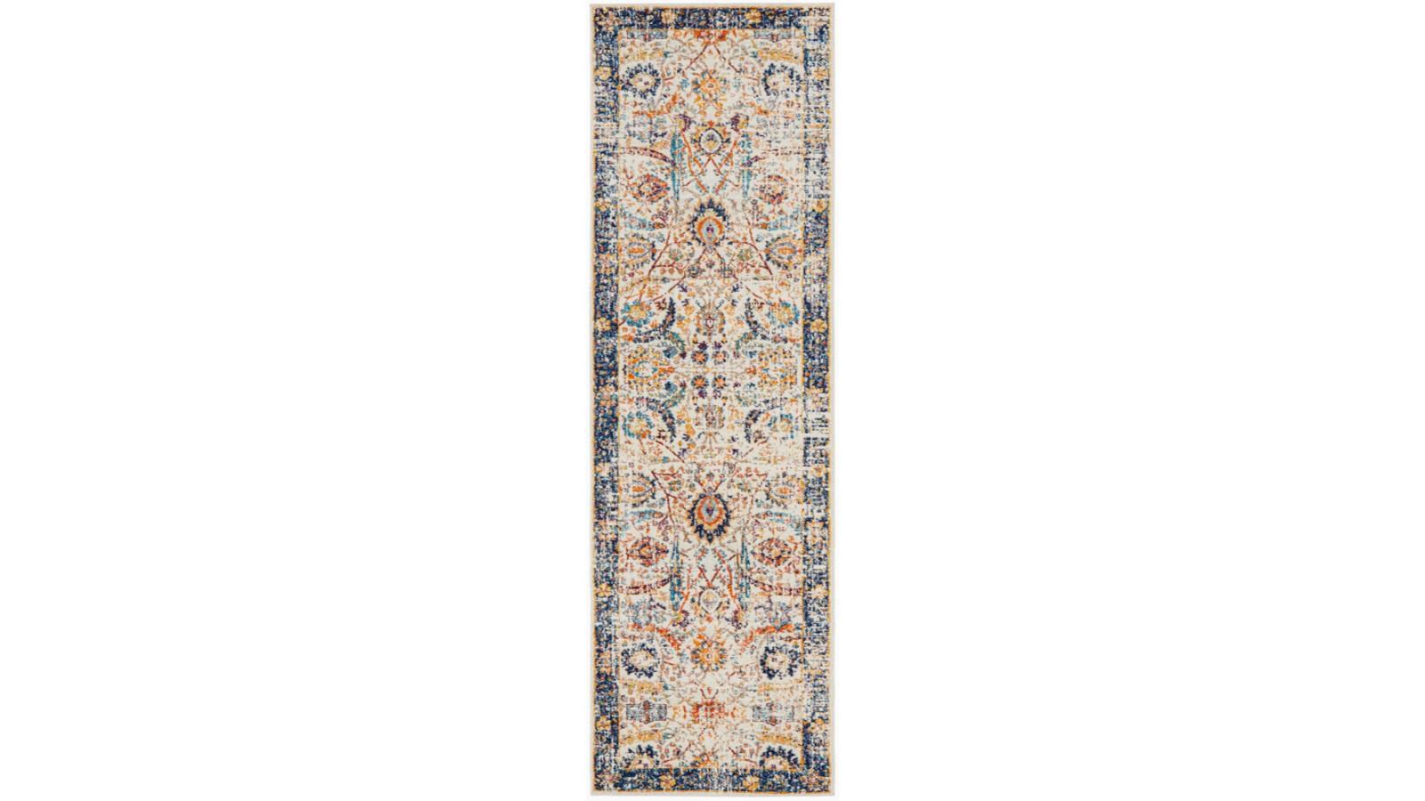 The Weave Studio Awaken 255 Ivory Runner Rug - 500 x 80cm
