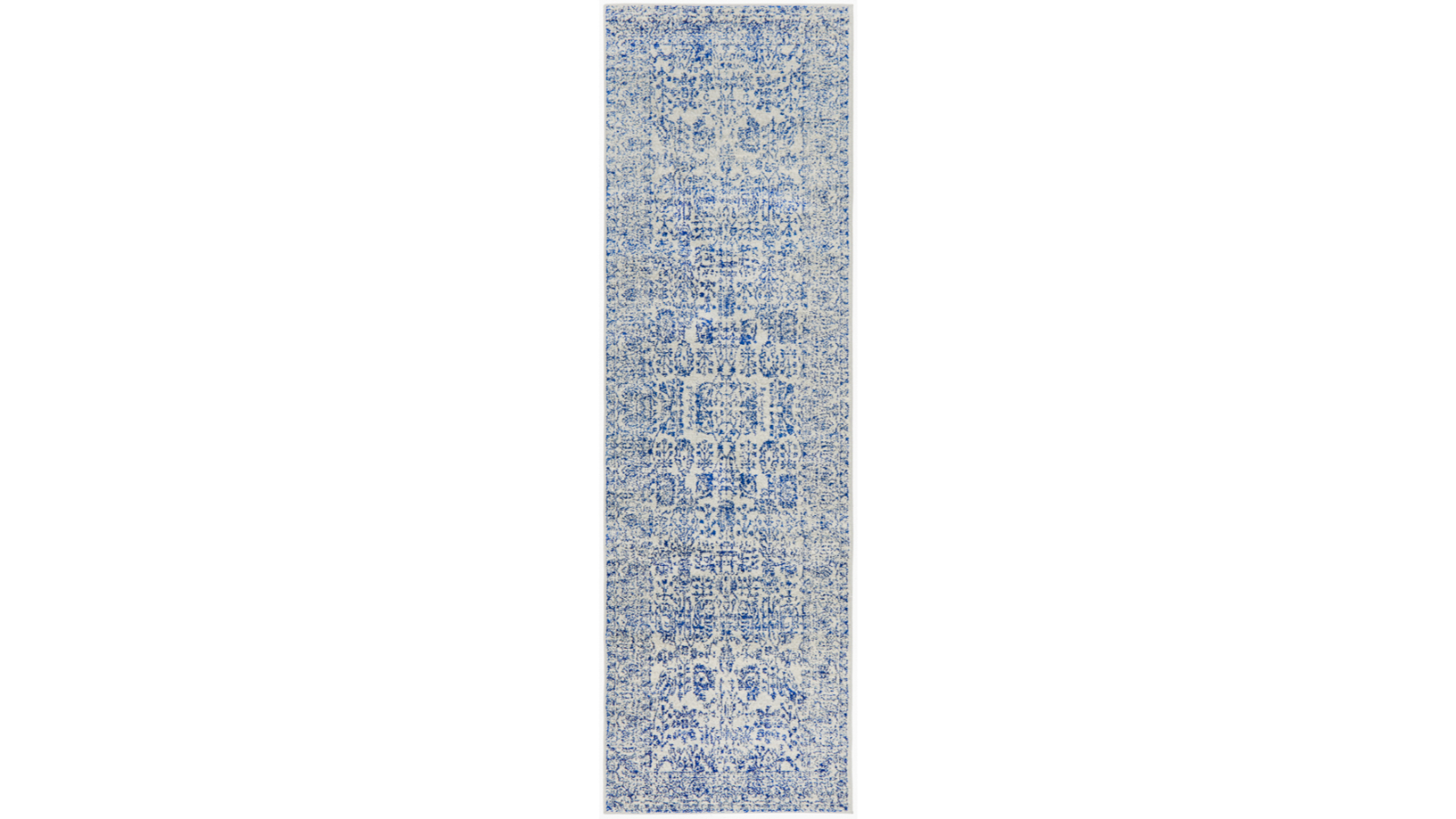 The Weave Studio Awaken 256 Blue Runner Rug - 500 x 80cm