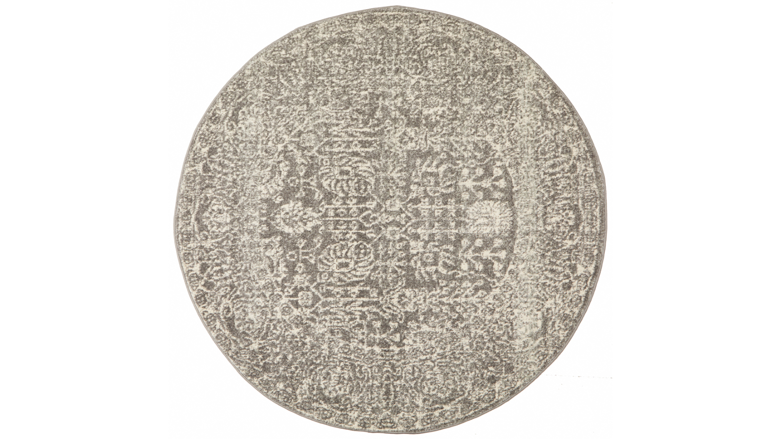 The Weave Studio Awaken 256 Grey Round Rug - 240 x 240cm