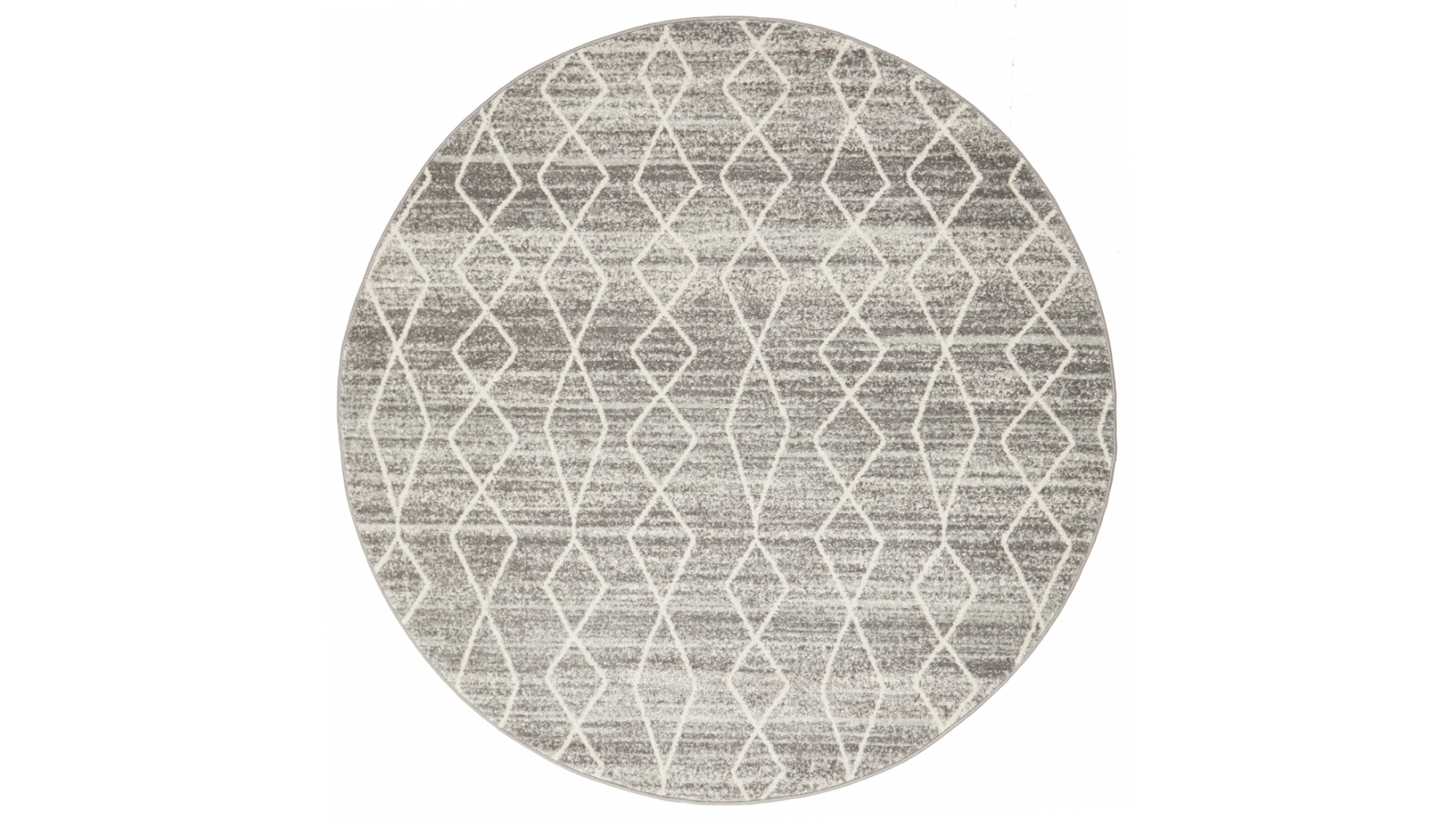 The Weave Studio Awaken 257 Silver Round Rug - 240 x 240cm