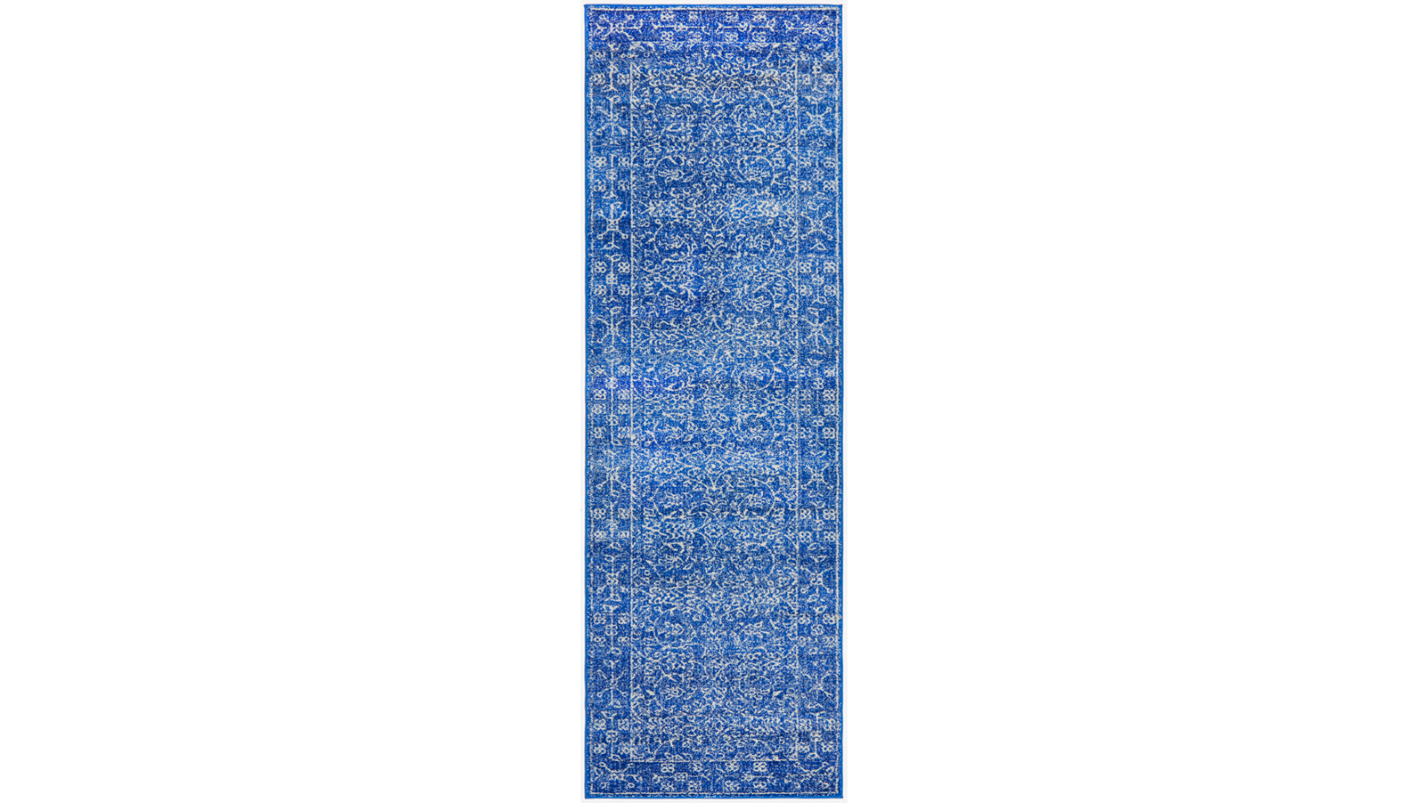 The Weave Studio Awaken 258 Navy Runner Rug - 400 x 80cm