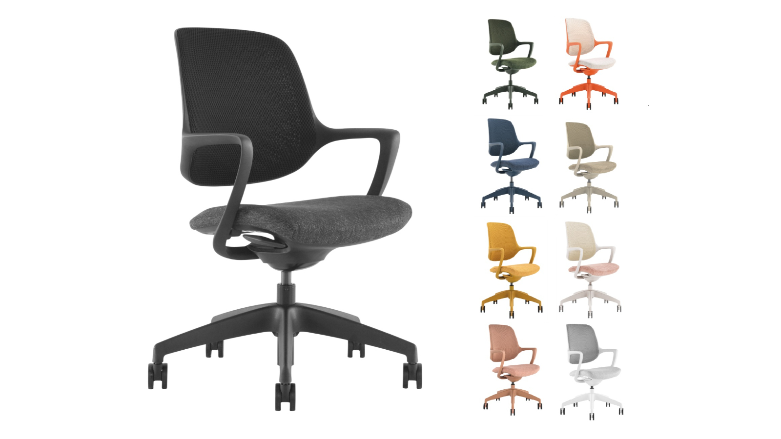 Desky Evoque Low Back Office Chair