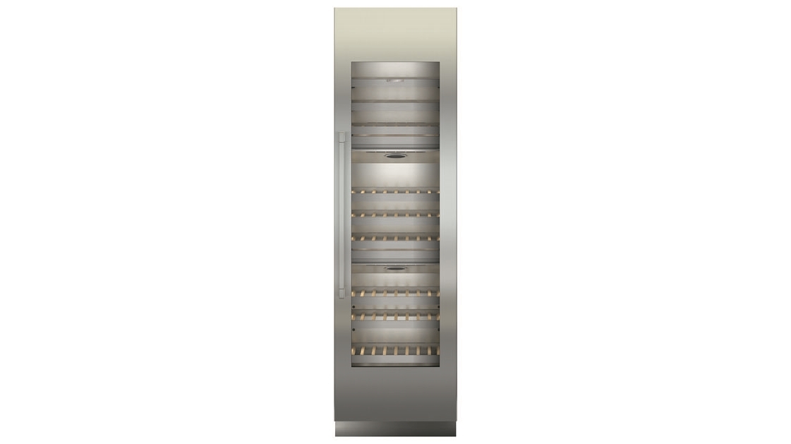 Liebherr Monolith 100 Bottle Integrated Triple Zone Wine Fridge - Stainless Steel