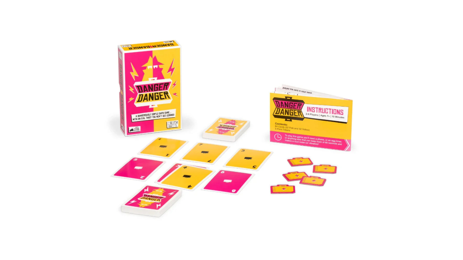 Exploding Kittens Danger Danger Card Party Game