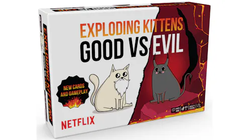Exploding Kittens Good vs Evil Card Game | Harvey Norman