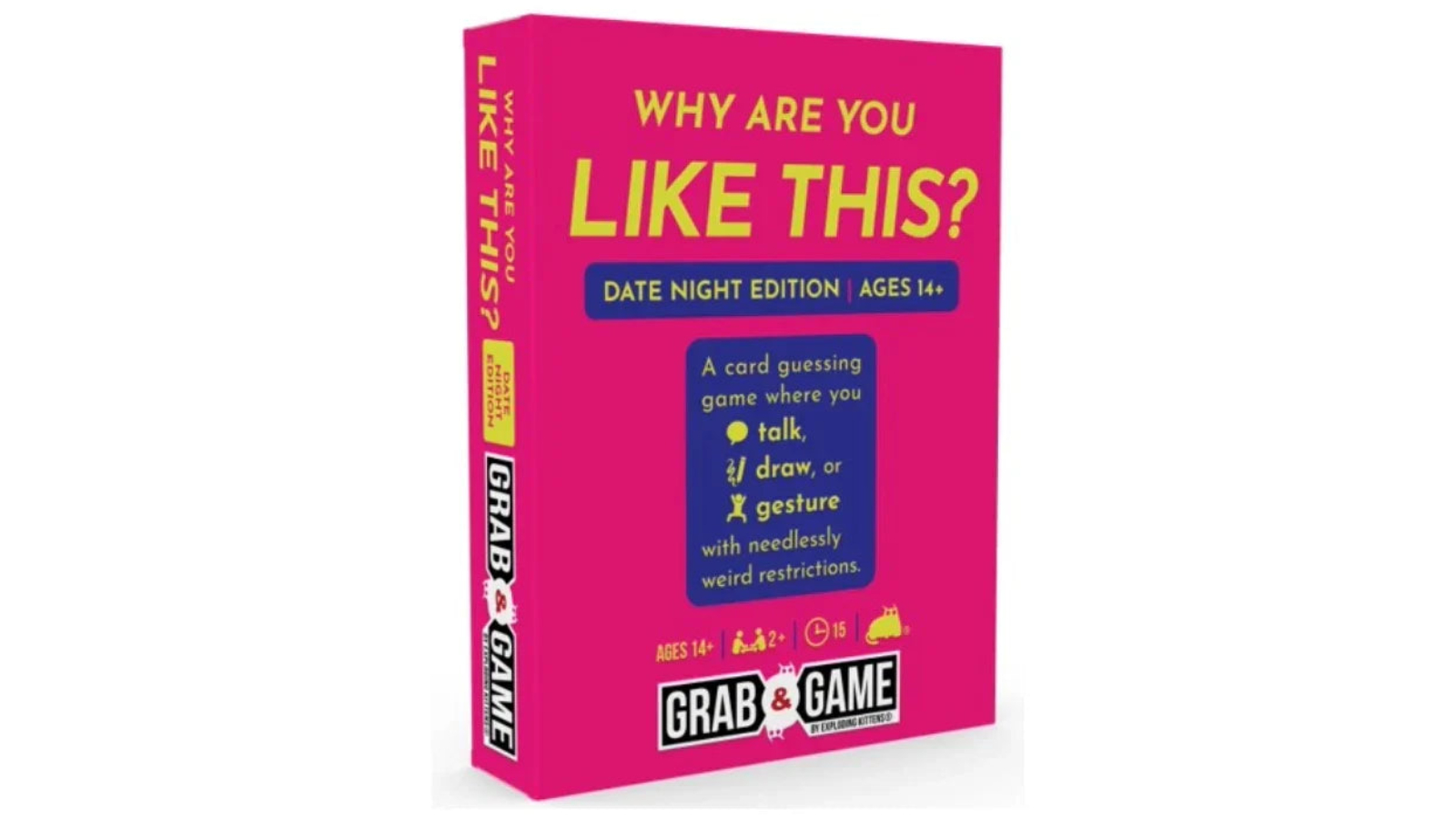 Exploding Kittens Grab and Game Why Are You Like This Date Mode Party Game