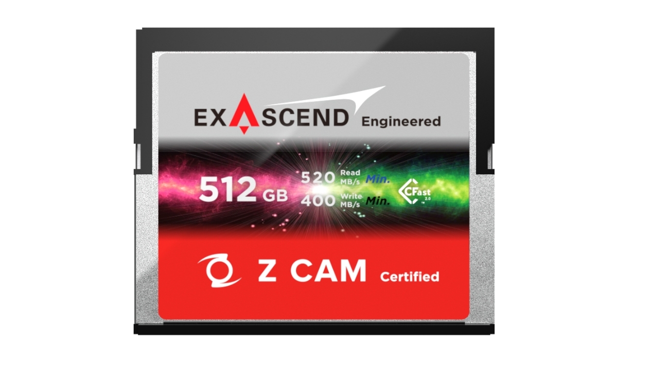 Z CAM Exascend CFast 2.0 Memory Card - 512GB