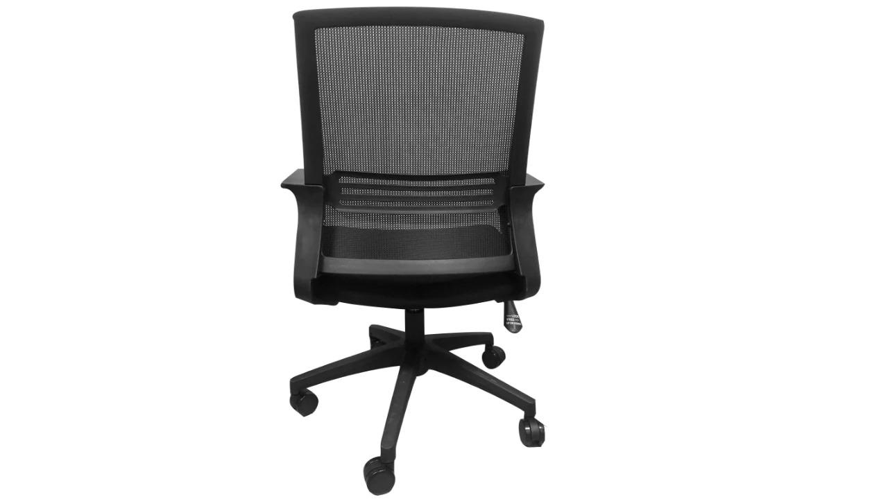 HomeStar Black Exton Executive Office Chair with Mesh Back