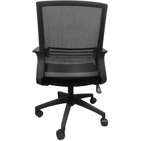 HomeStar Black Exton Executive Office Chair with Mesh Back